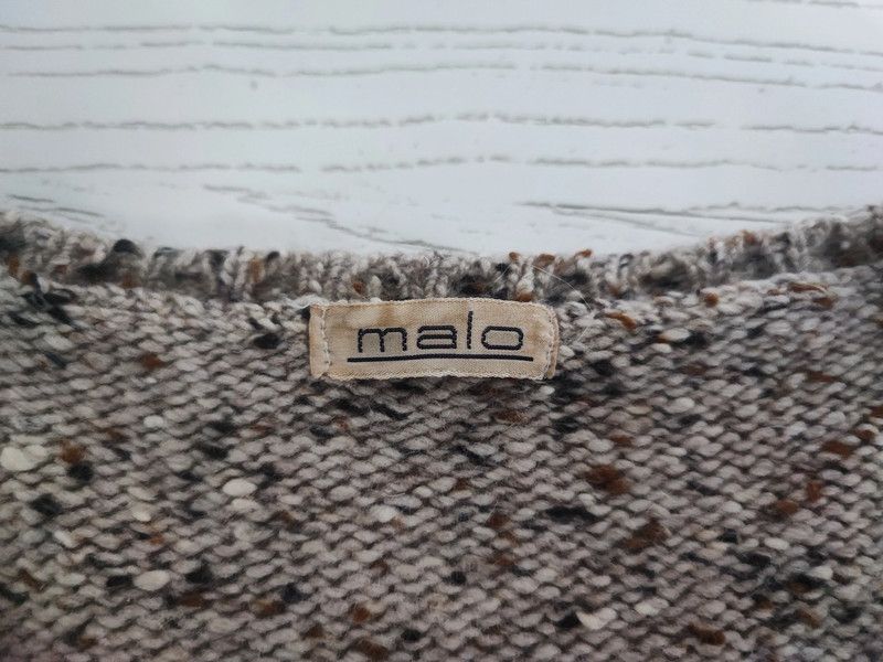 Malo MALO Cashmere cardigan Made in Italy Vintage Size S / US 4 / IT 40 - 2 Thumbnail