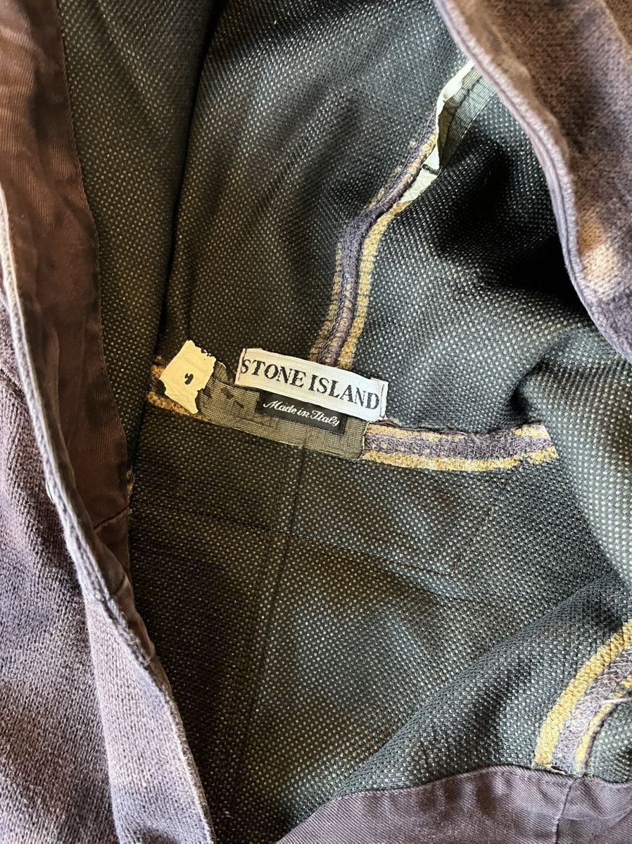 Stone Island Stone Island Paul Harvey jacket era Vintage 00 light canvas Size US L / EU 52-54 / 3 - 5 Thumbnail