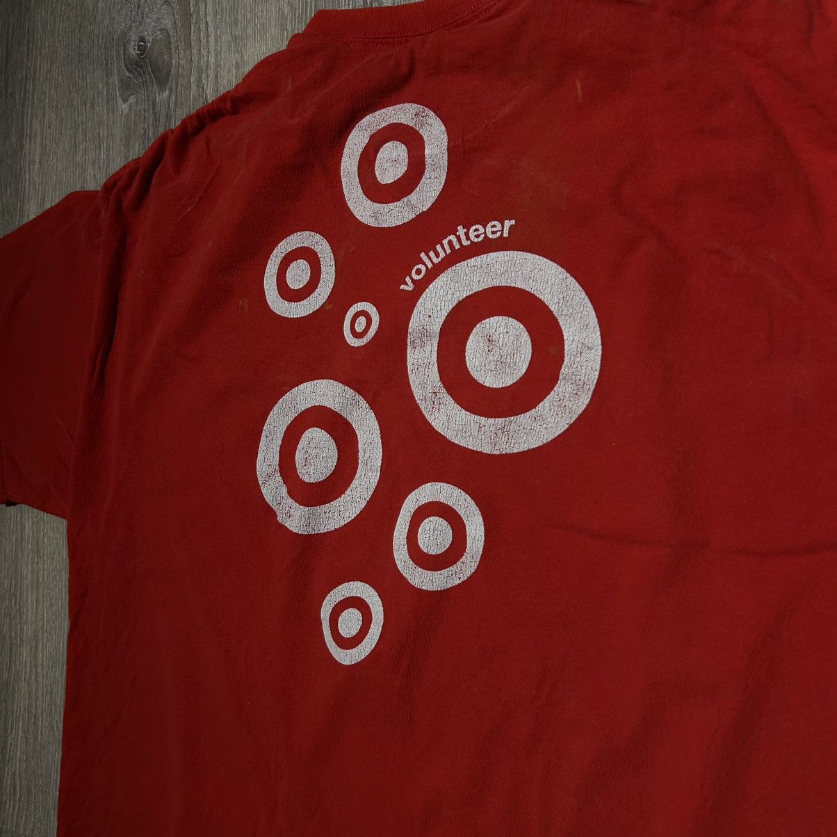 Gildan × Vintage Target Volunteer T-Shirt Size US L / EU 52-54 / 3 - 4 Thumbnail