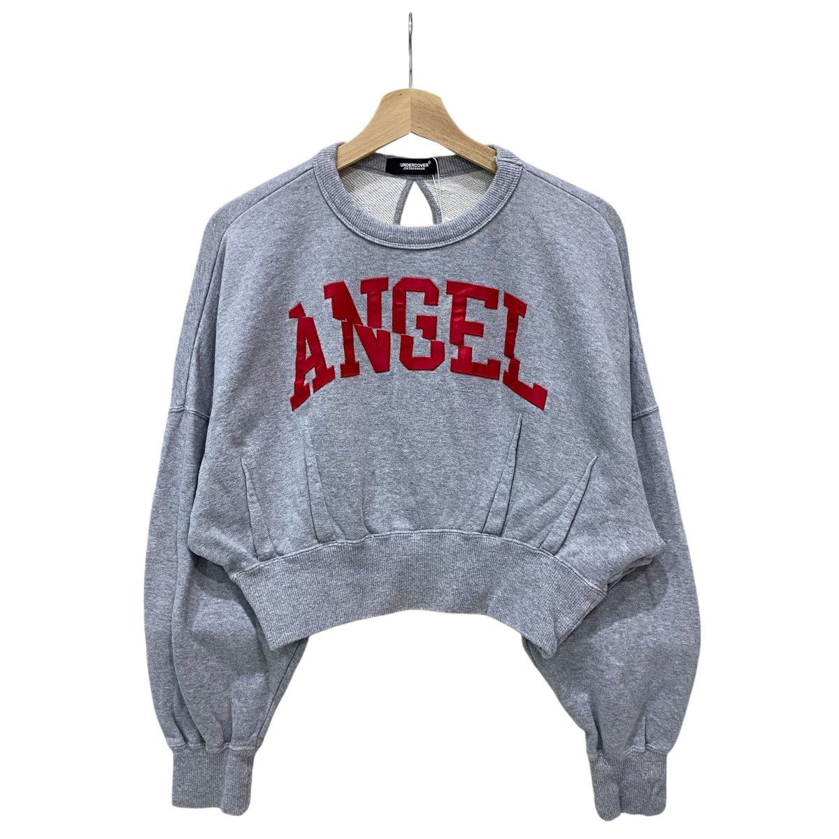 Undercover Undercover "Angel" Slash Cropped Crewneck Sweatshirt Size S / US 4 / IT 40 - 1 Thumbnail