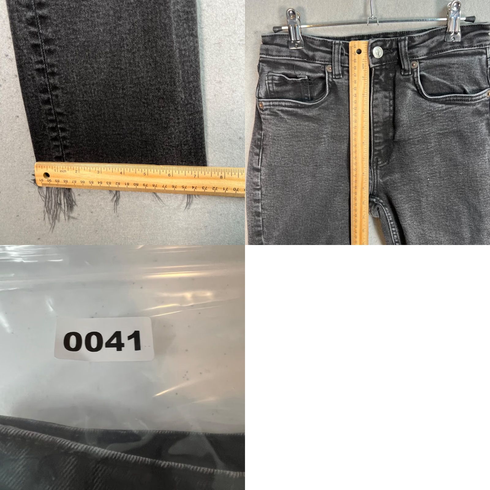 Zara Zara Jeans Womens Cropped 5-Pocket Denim Gray Size 4 Size 27" / US 4 / IT 40 - 8 Thumbnail