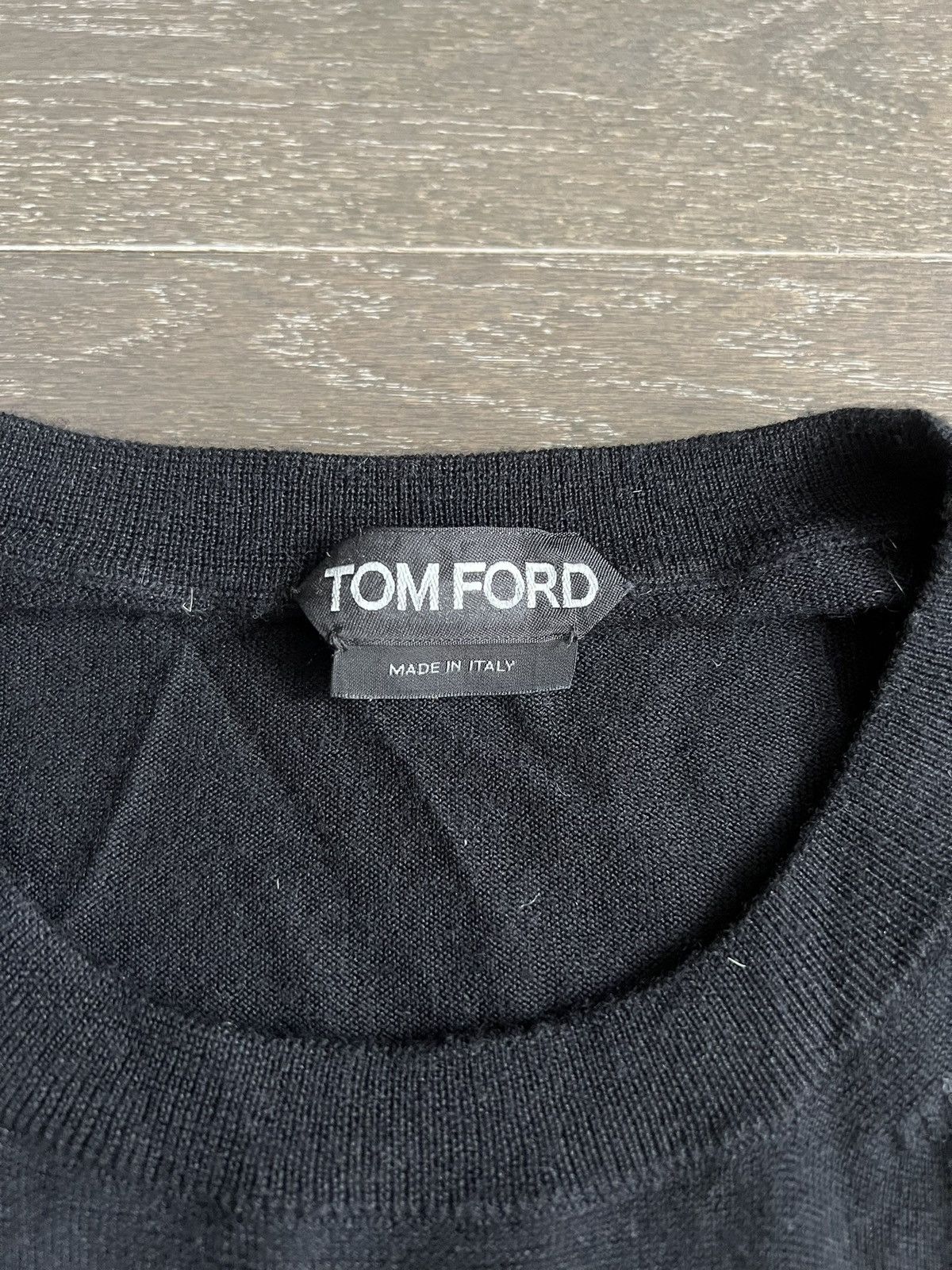 Tom Ford Cashmere Silk Pullover Sweater IT 54 Size US L / EU 52-54 / 3 - 2 Thumbnail