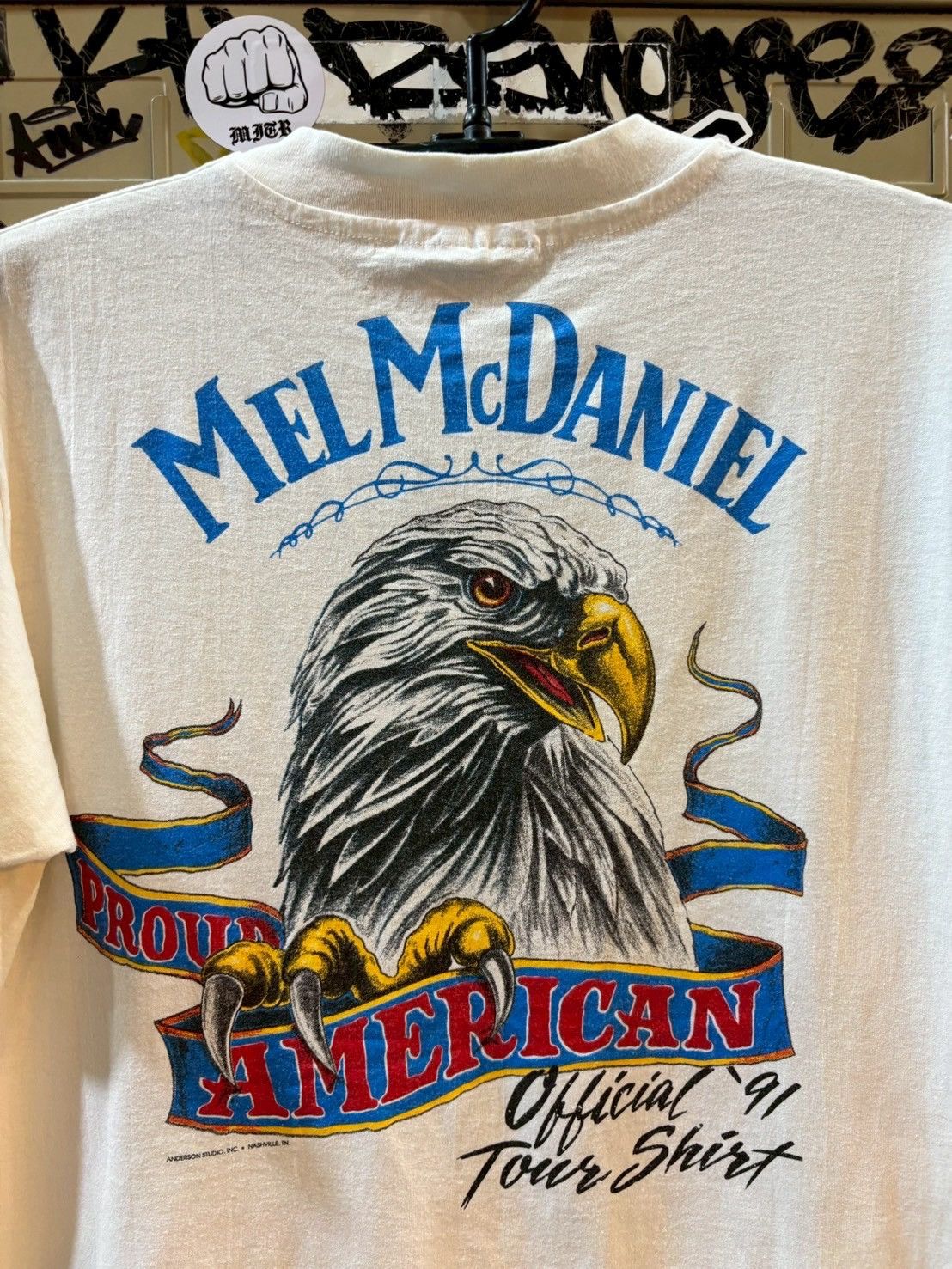 Band Tees Mel Mcdaniel 1991’s Size US L / EU 52-54 / 3 - 7 Thumbnail