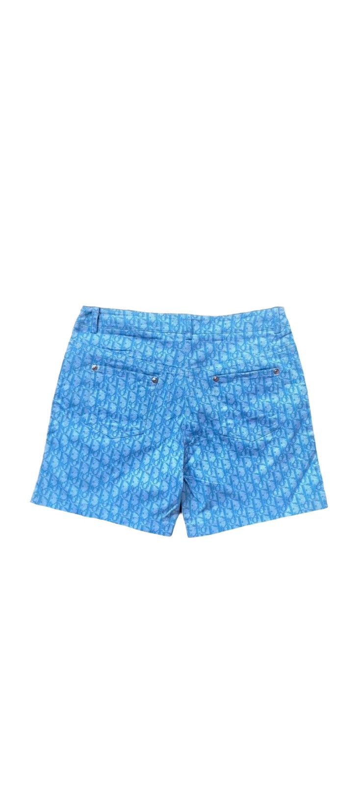 Dior Dior Oblique Denim Shorts Size 32" / US 10 / IT 46 - 2 Thumbnail