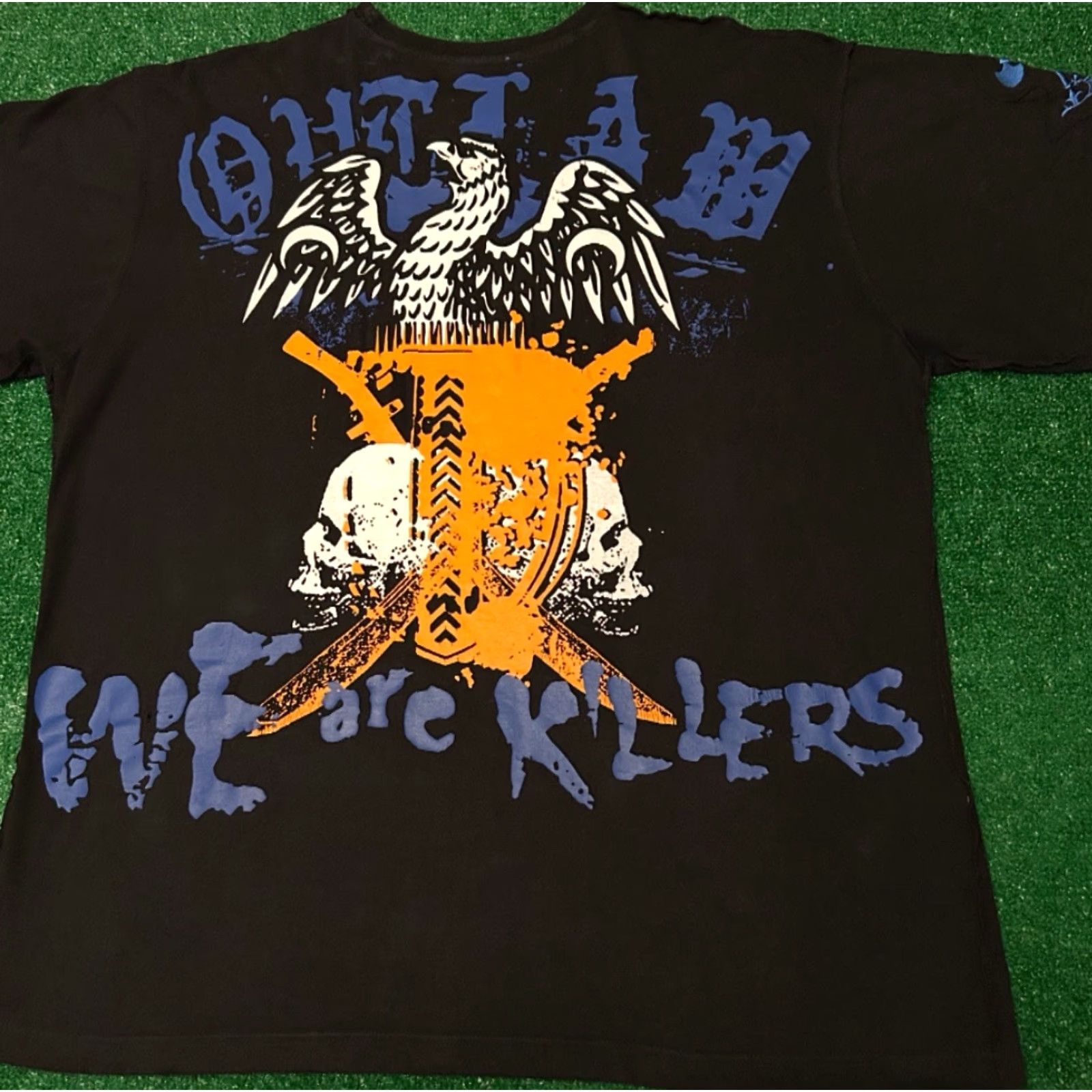 Vintage VINTAGE Blac Label Slaughter House Gang Killers VTG Shirt XXL Black Hip Hop Punk Y2K Men T-Shirt Short Sleeve Size US XXL / EU 58 / 5 - 2 Thumbnail