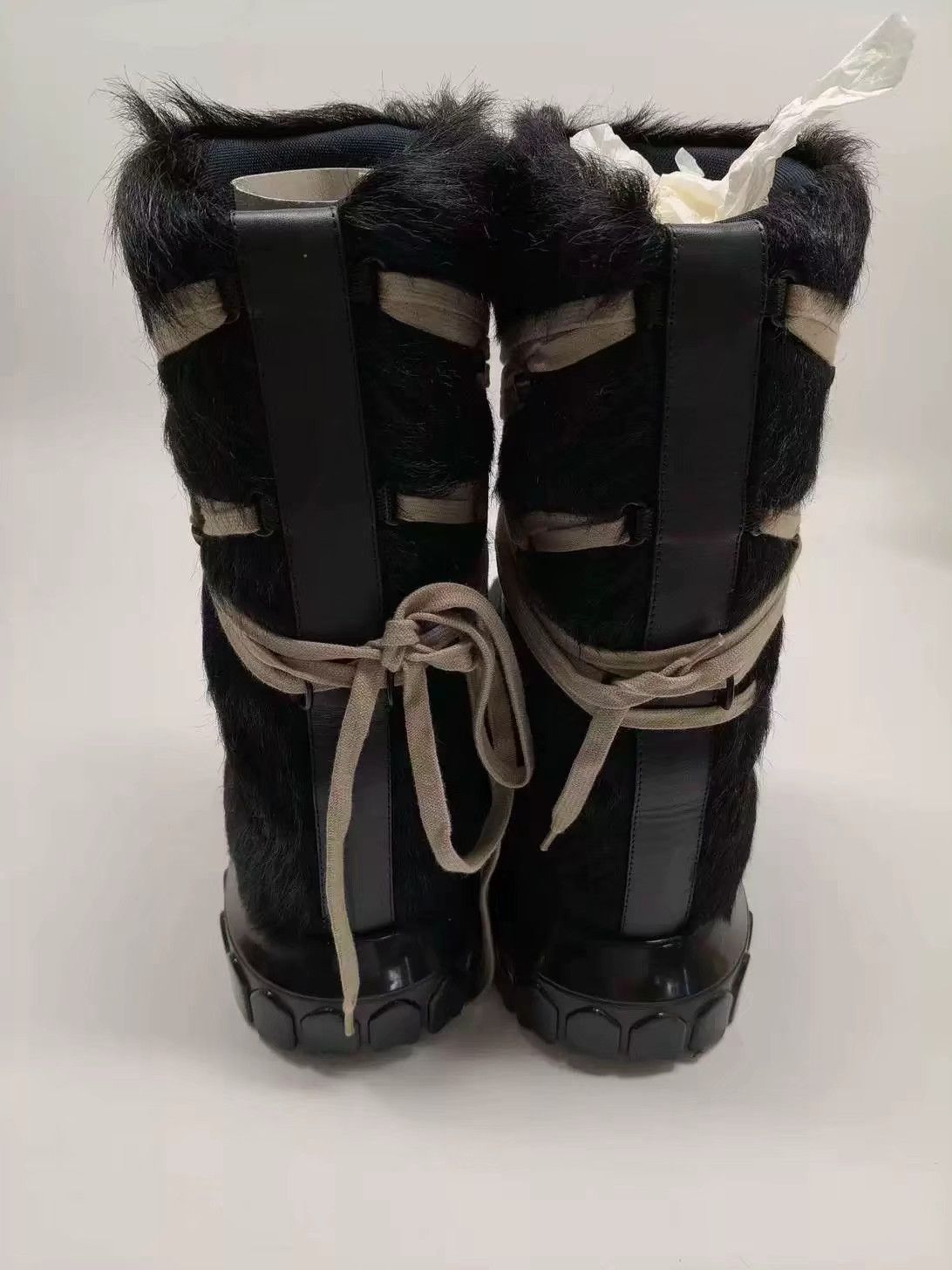 Rick Owens Rick Owens Lunar Boots Crazy Lace Ponyskin Size US 8 / EU 41 - 3 Thumbnail