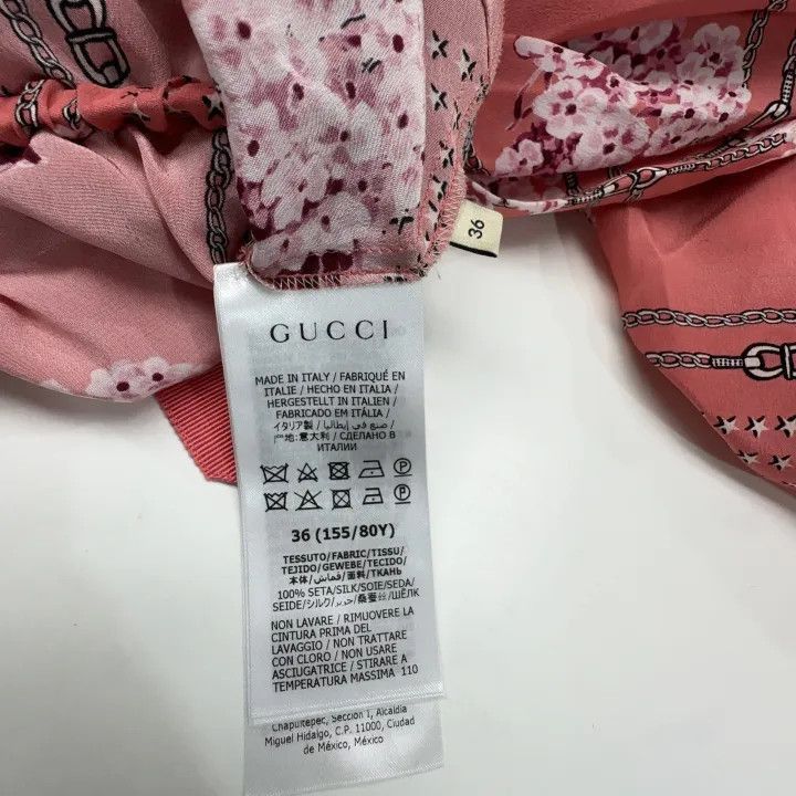Gucci Gucci Floral Print Short Sleeve Dress-2507 Size S / US 4 / IT 40 - 3 Thumbnail