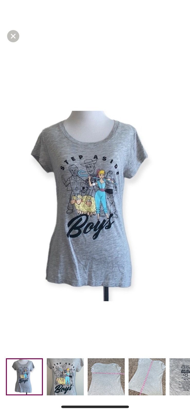 Disney Disney medium toy story‎ 4 Bo Peep tee Size M / US 6-8 / IT 42-44 - 1 Thumbnail