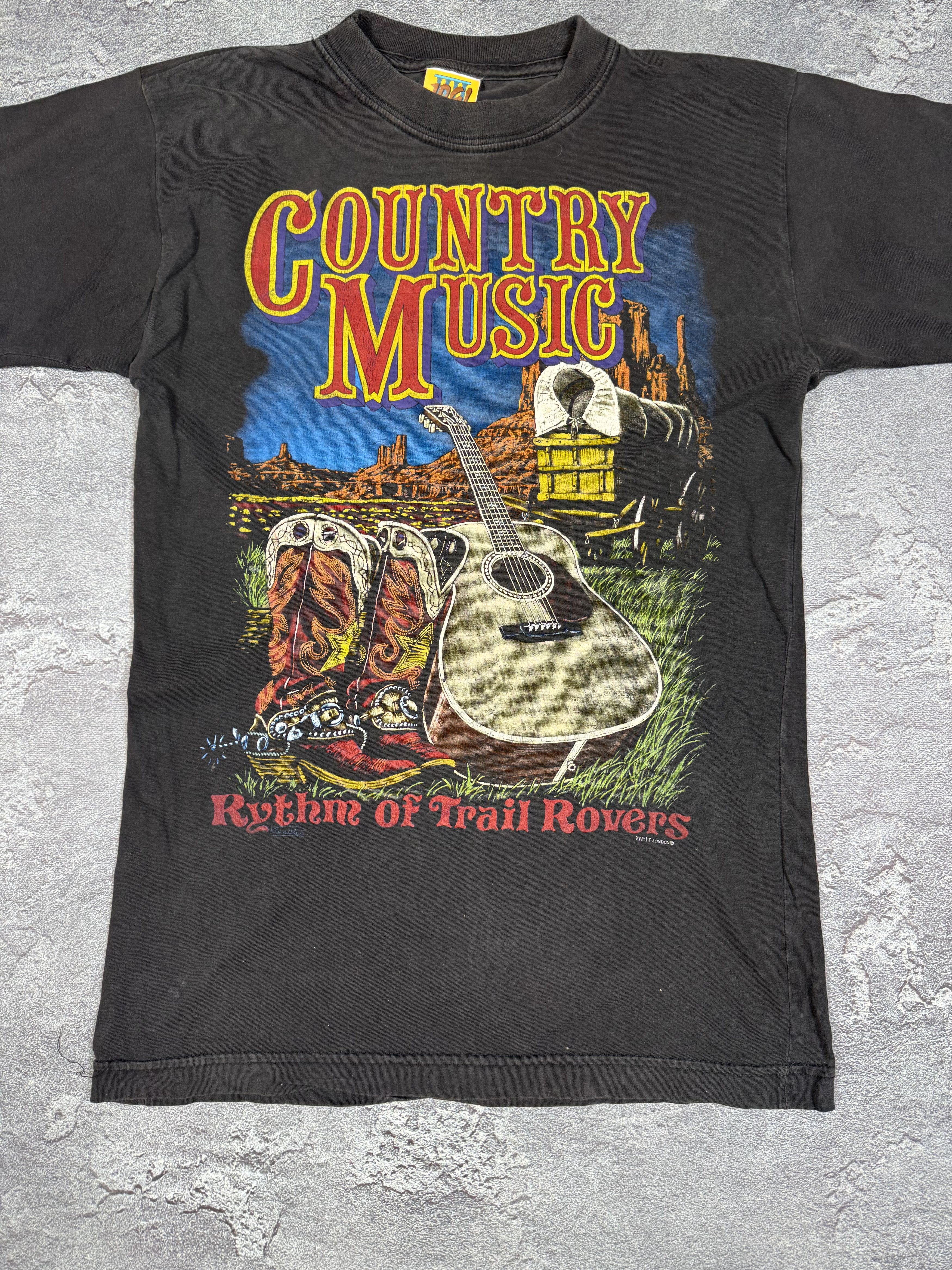 Band Tees Country Music Cowboy Faded Band T-Shirt VTG Size M Size US M / EU 48-50 / 2 - 3 Thumbnail