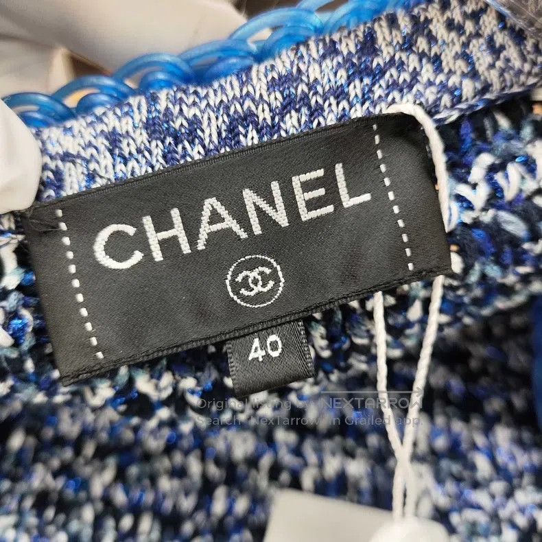 Chanel Chanel Blue soft denim coat Size S / US 4 / IT 40 - 3 Thumbnail