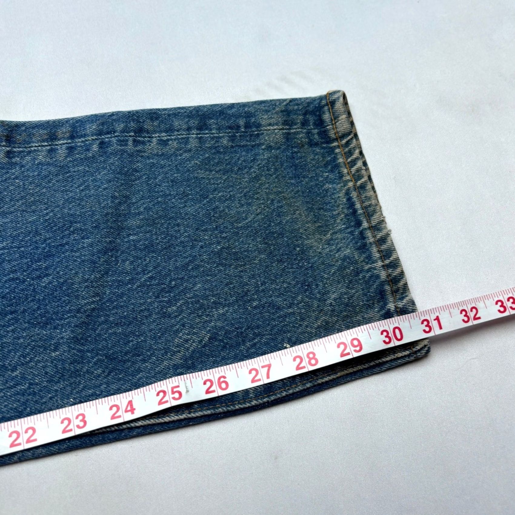 Levi's VINTAGE Levi's 501 Jeans Straight Leg Distressed Made in USA 80s 32x31 Size US 32 / EU 48 - 7 Thumbnail