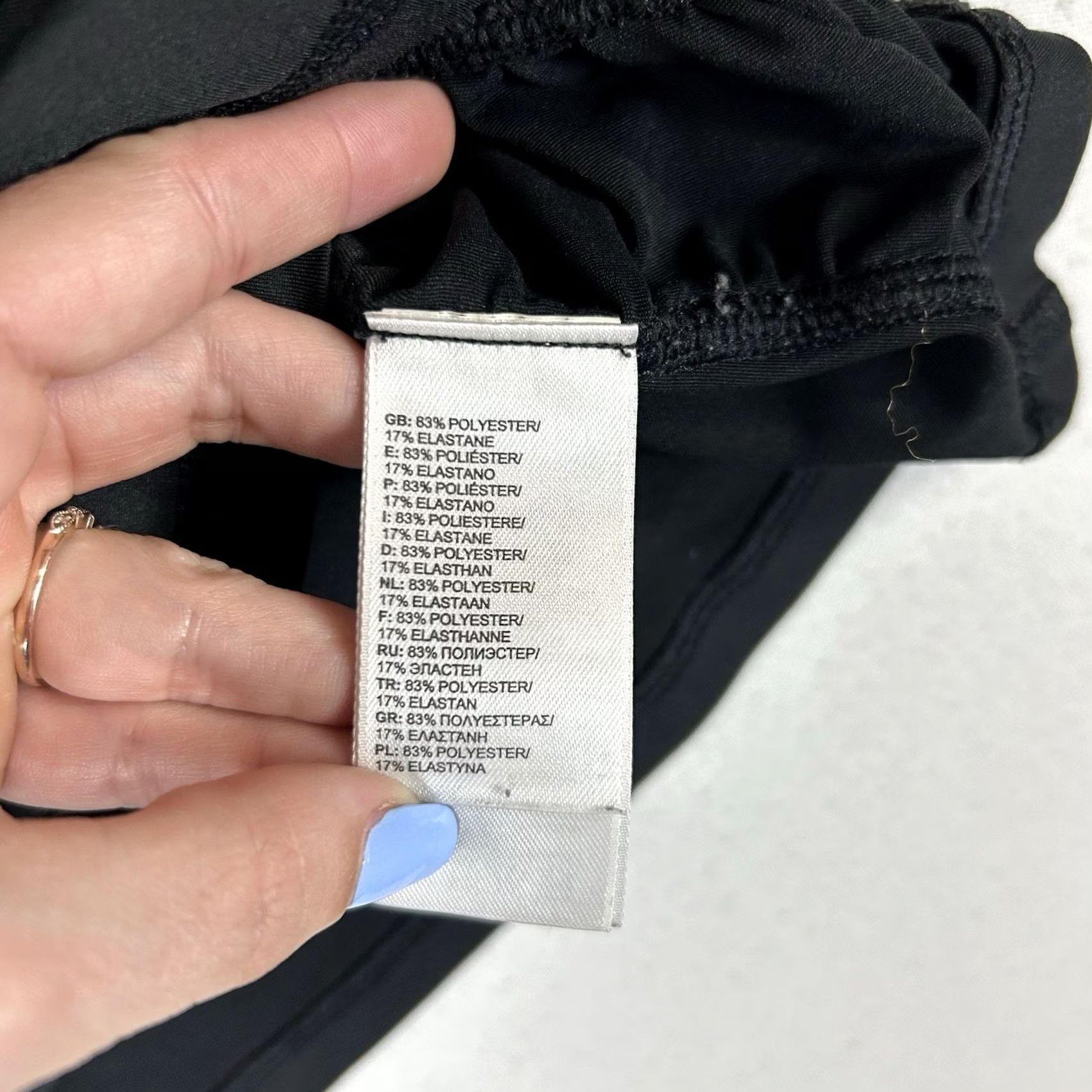 The North Face The North Face Long Sleeve Shirt Womens M Black Athletic Compression Base Layer Crew Neck Pullover Stretch Size M / US 6-8 / IT 42-44 - 5 Thumbnail