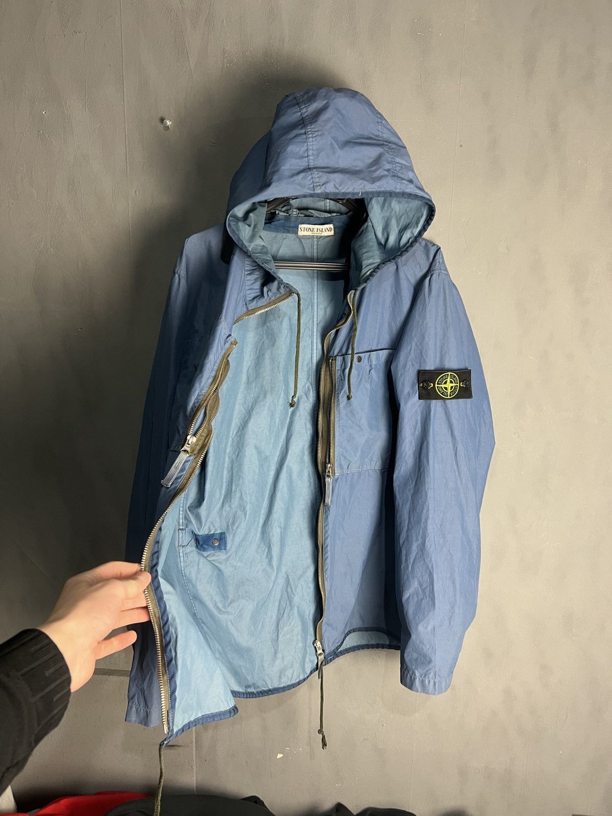 Stone Island Stone Island Nylon Jacket Vintage Size US XL / EU 56 / 4 - 10 Thumbnail