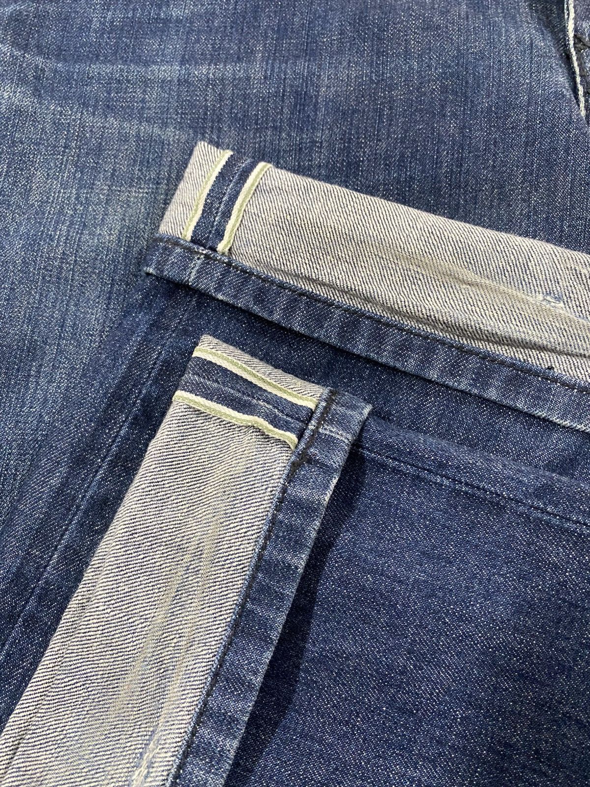 Jean × Vintage Baggy Jeans Selvedge by Cone Denim @203 Size US 32 / EU 48 - 7 Thumbnail