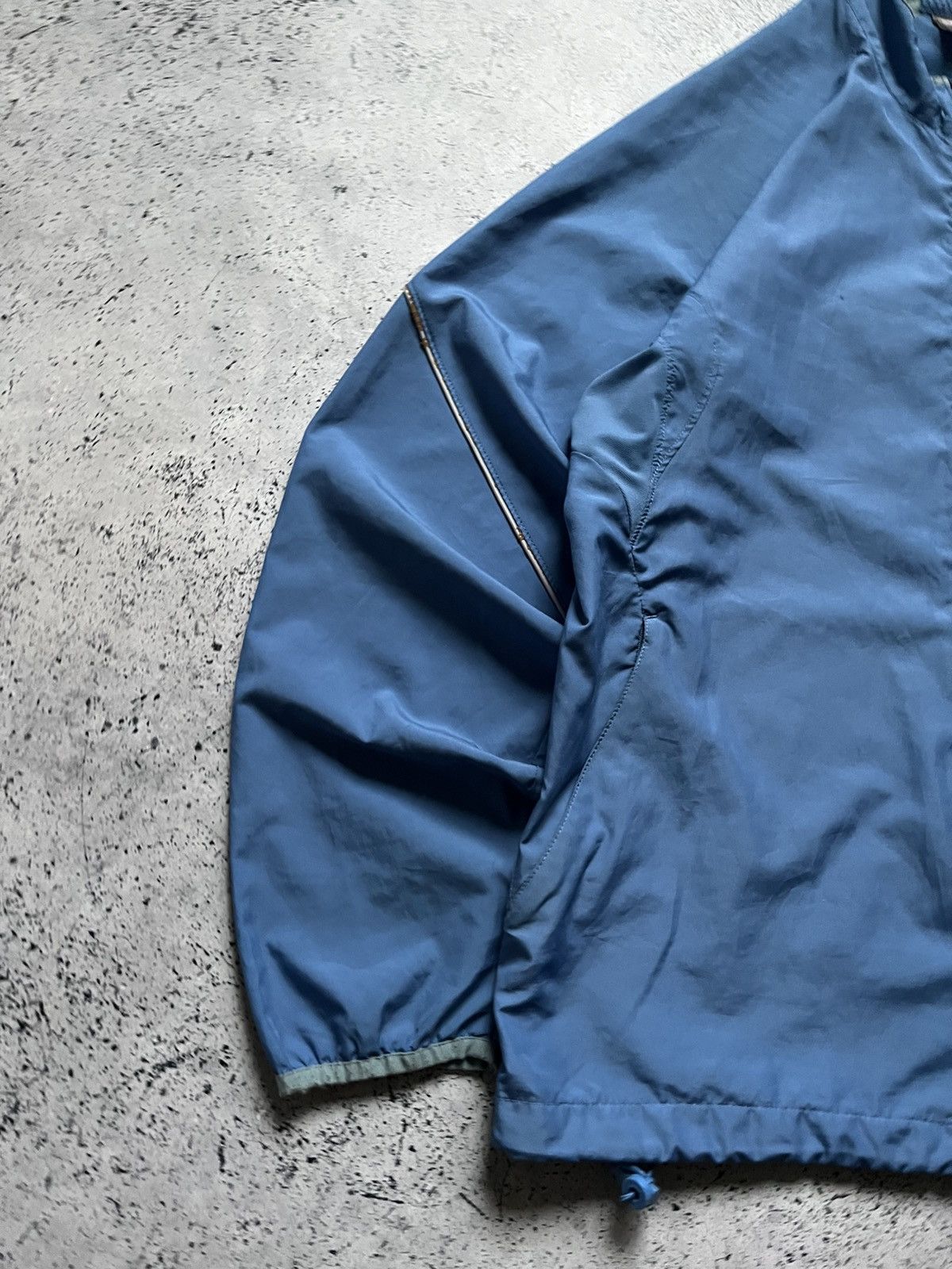 Nike Vintage Nike Drill Track Jacket Nylon Mini Swoosh Y2K USA Size US S / EU 44-46 / 1 - 4 Thumbnail