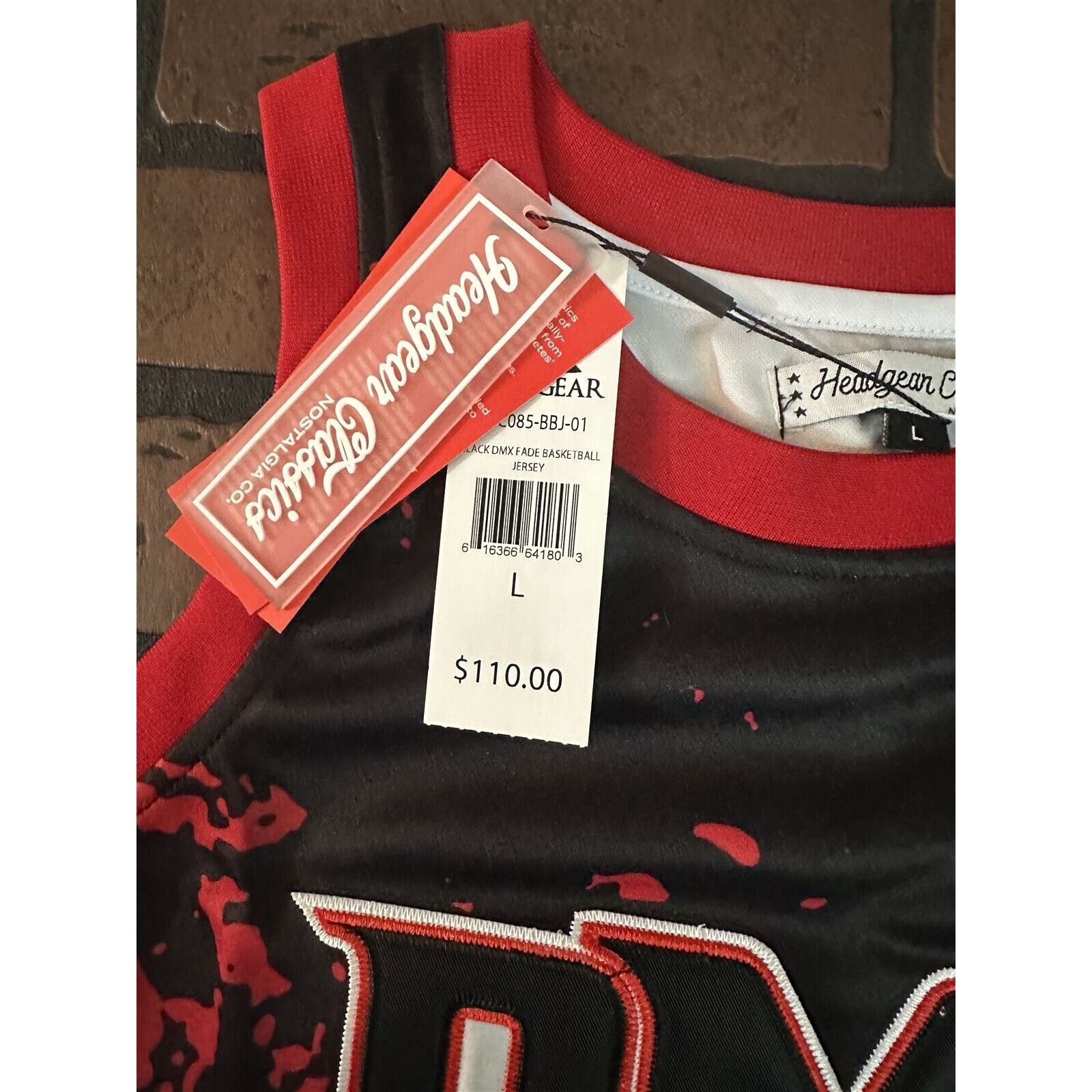Other DMX Black Basketball Jersey~Never Worn~L XL Size US L / EU 52-54 / 3 - 5 Thumbnail