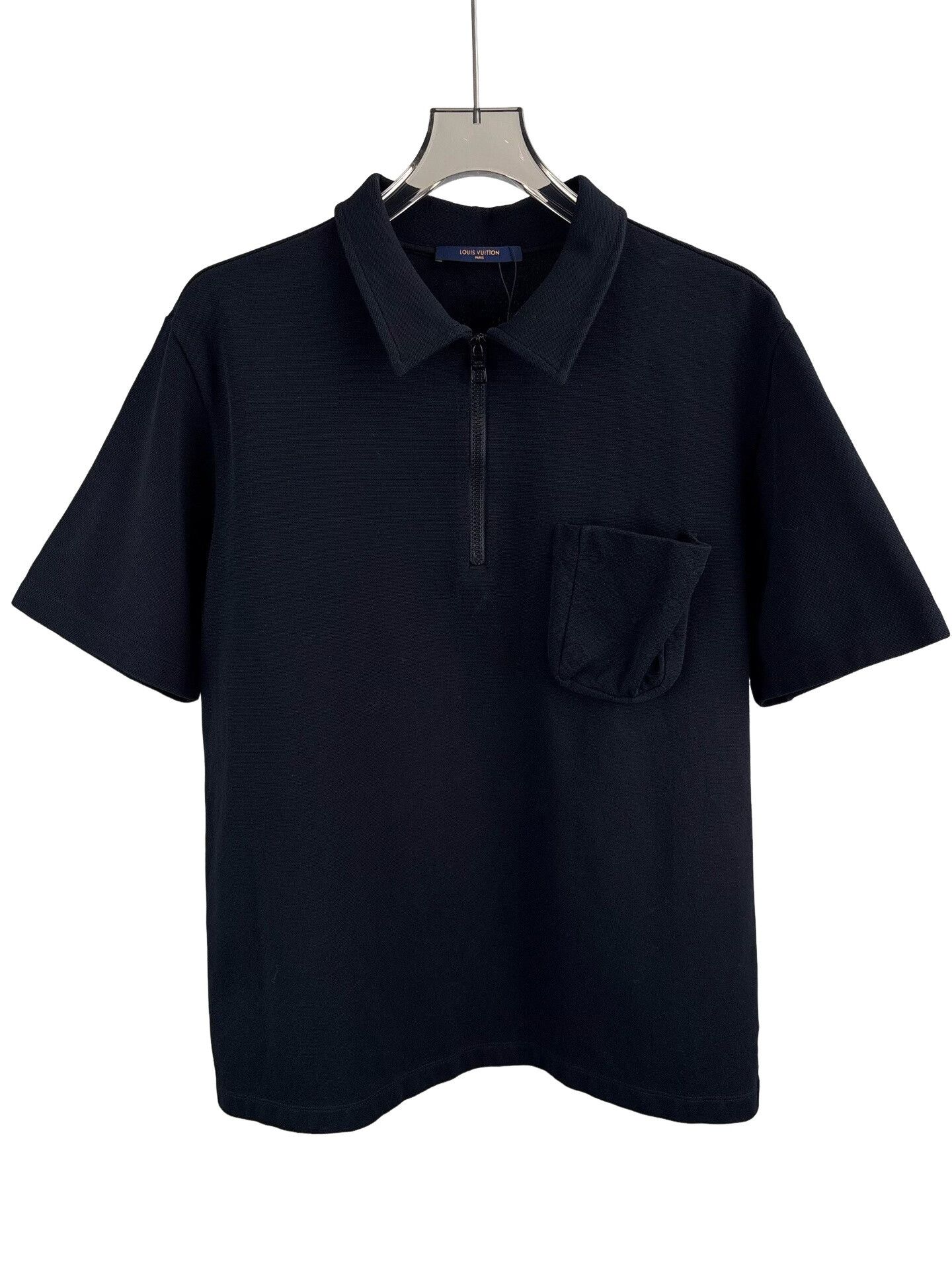 Louis Vuitton Louis Vuitton Half-Zip Logo Polo Shirt XL Size US XL / EU 56 / 4 - 1 Thumbnail