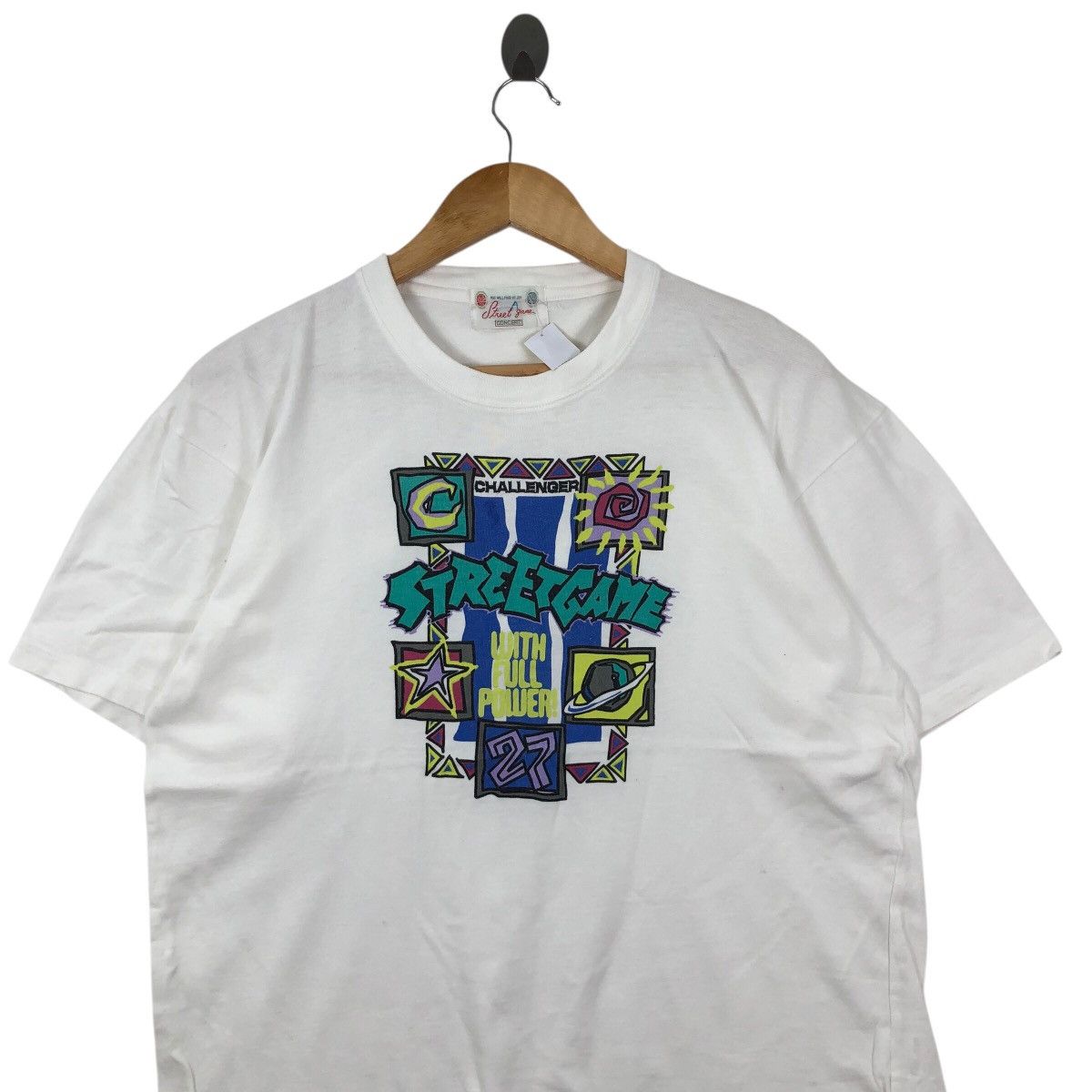 Vintage Vintage Street Game Tee Shirt Big Logo Art Size L Woman Size L / US 10 / IT 46 - 2 Thumbnail