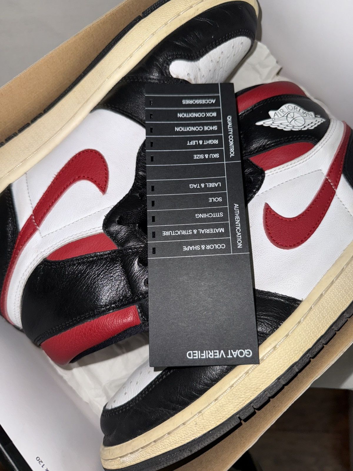 Jordan Brand × Nike Air Jordan 1 High OG “Gym Red” Size US 10.5 / EU 43-44 - 7 Thumbnail