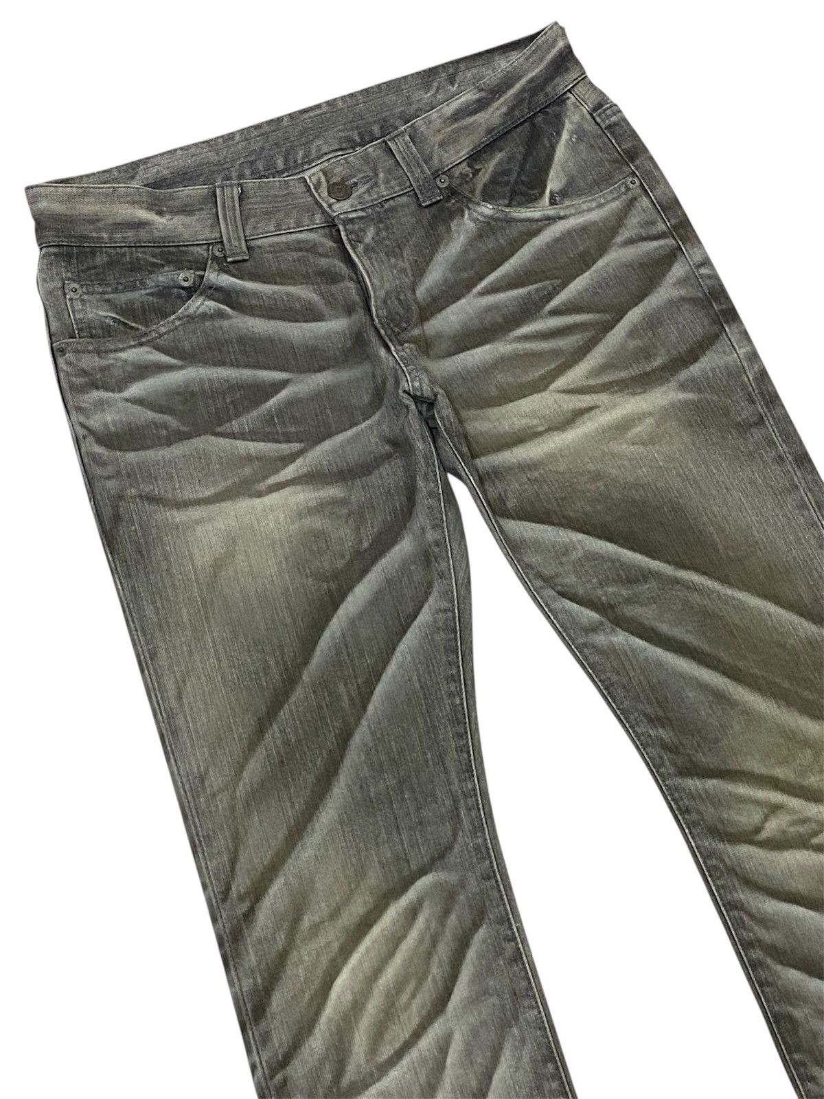 Tornado Mart 💃Tornado Mart Smokey Bootcut Denim Pants Size 30" / US 8 / IT 44 - 7 Thumbnail