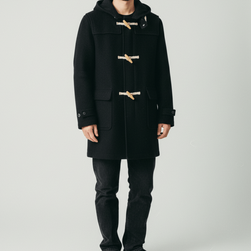Paul Smith Vintage Paul Smith Duffel Coat Heavy Parka Outerwear Size US L / EU 52-54 / 3 - 1 Thumbnail