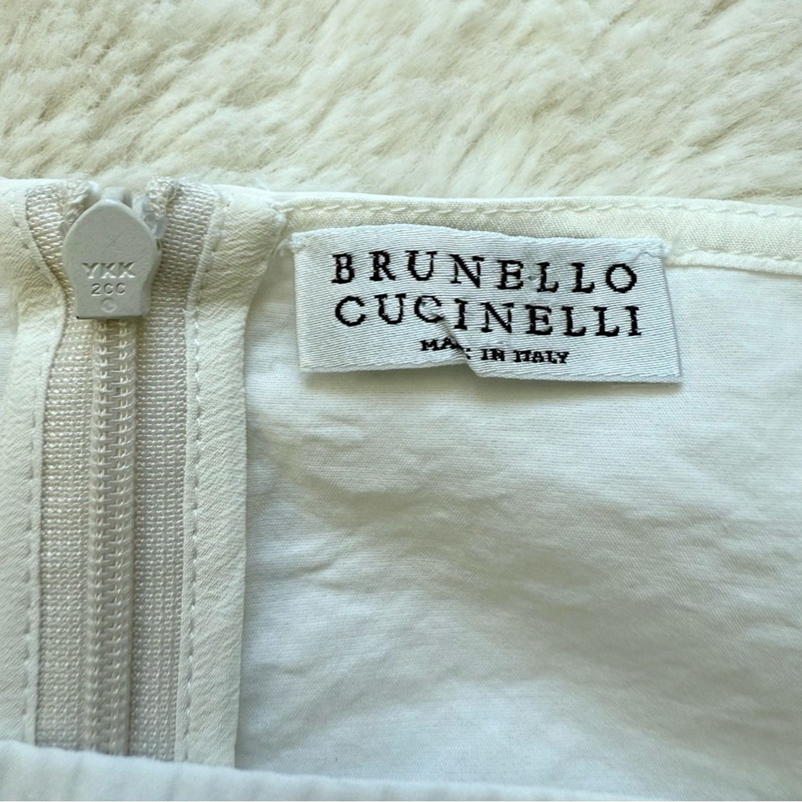Brunello Cucinelli Brunello Cucinelli women romper size M Authentic Retail 850$ Size 28" / US 6 / IT 42 - 8 Thumbnail