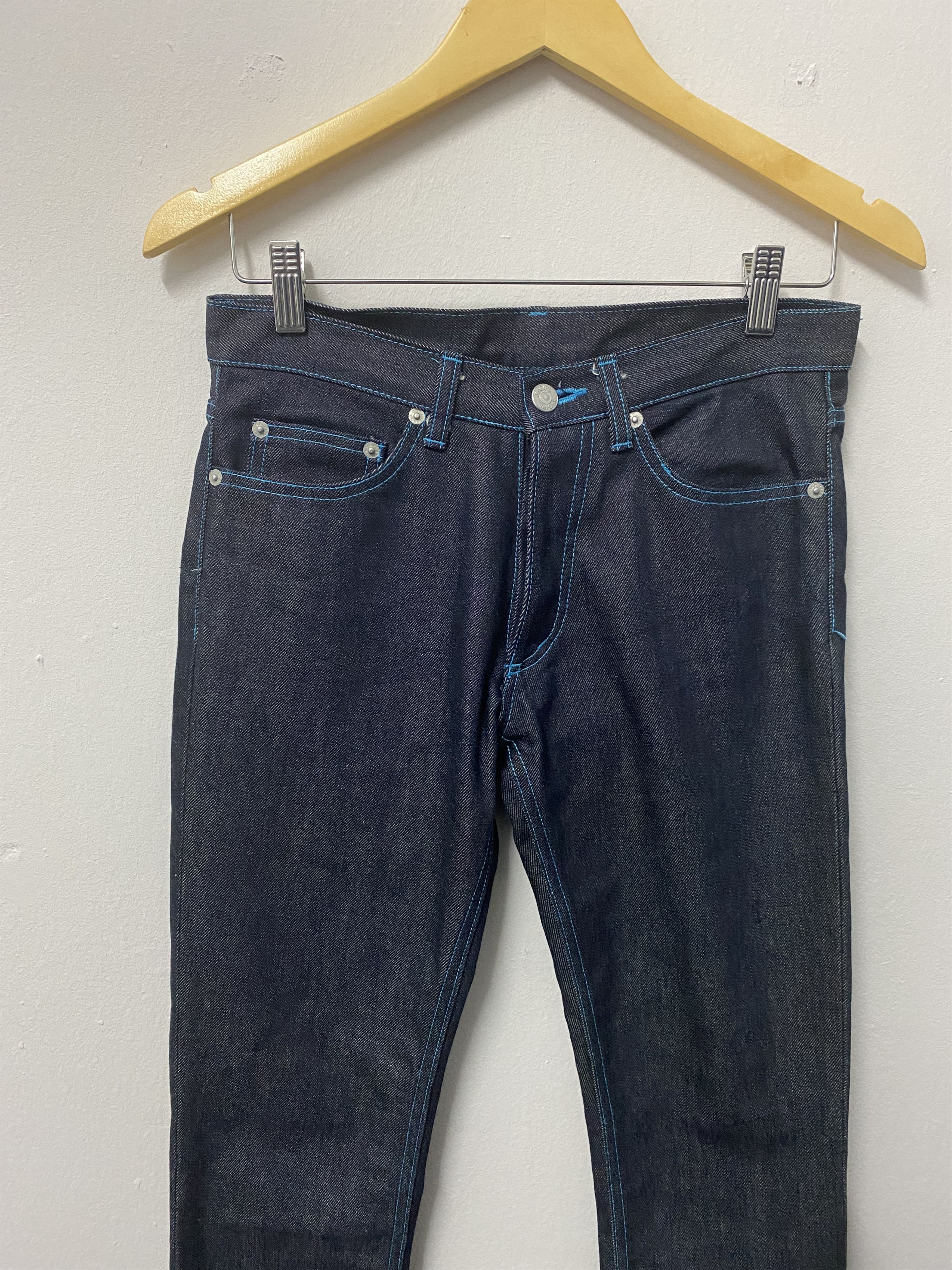Japanese Brand × Vintage Vintage X-Girl Japanese Brand Slim Fit Blue Jeans Size US 29 - 3 Thumbnail