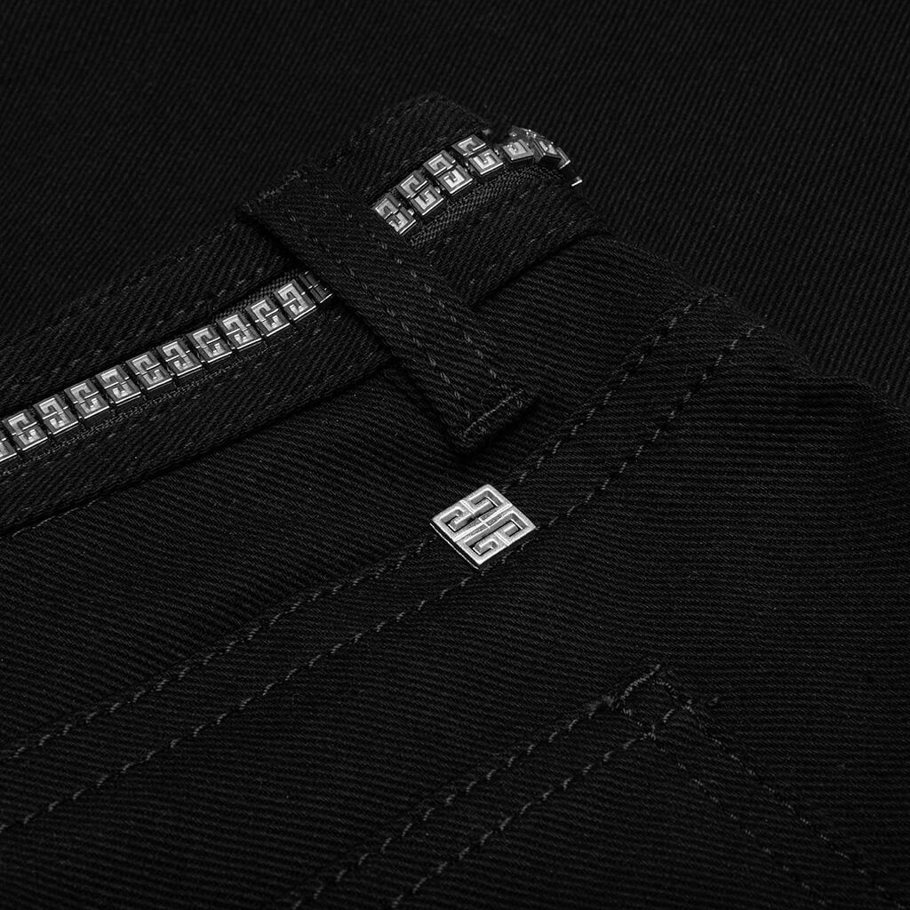 Givenchy Skinny Denim Jeans in Black Size US 29 - 4 Thumbnail