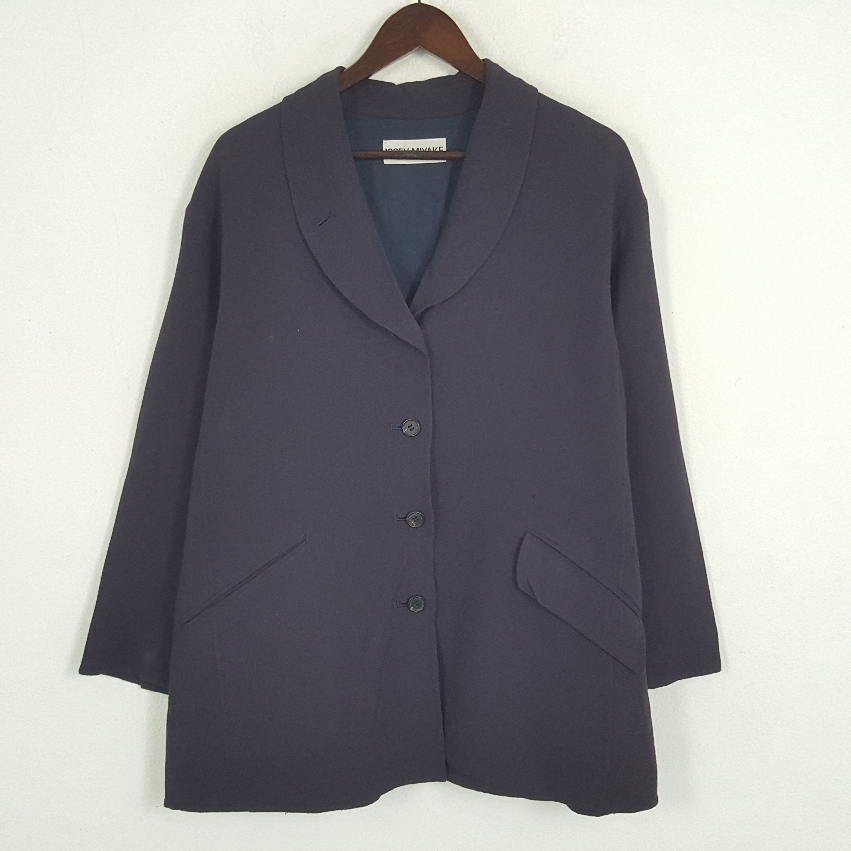Issey Miyake × Japanese Brand × Vintage Vintage Issey Miyake Japanese Button Up Jacket Size L / US 10 / IT 46 - 1 Thumbnail