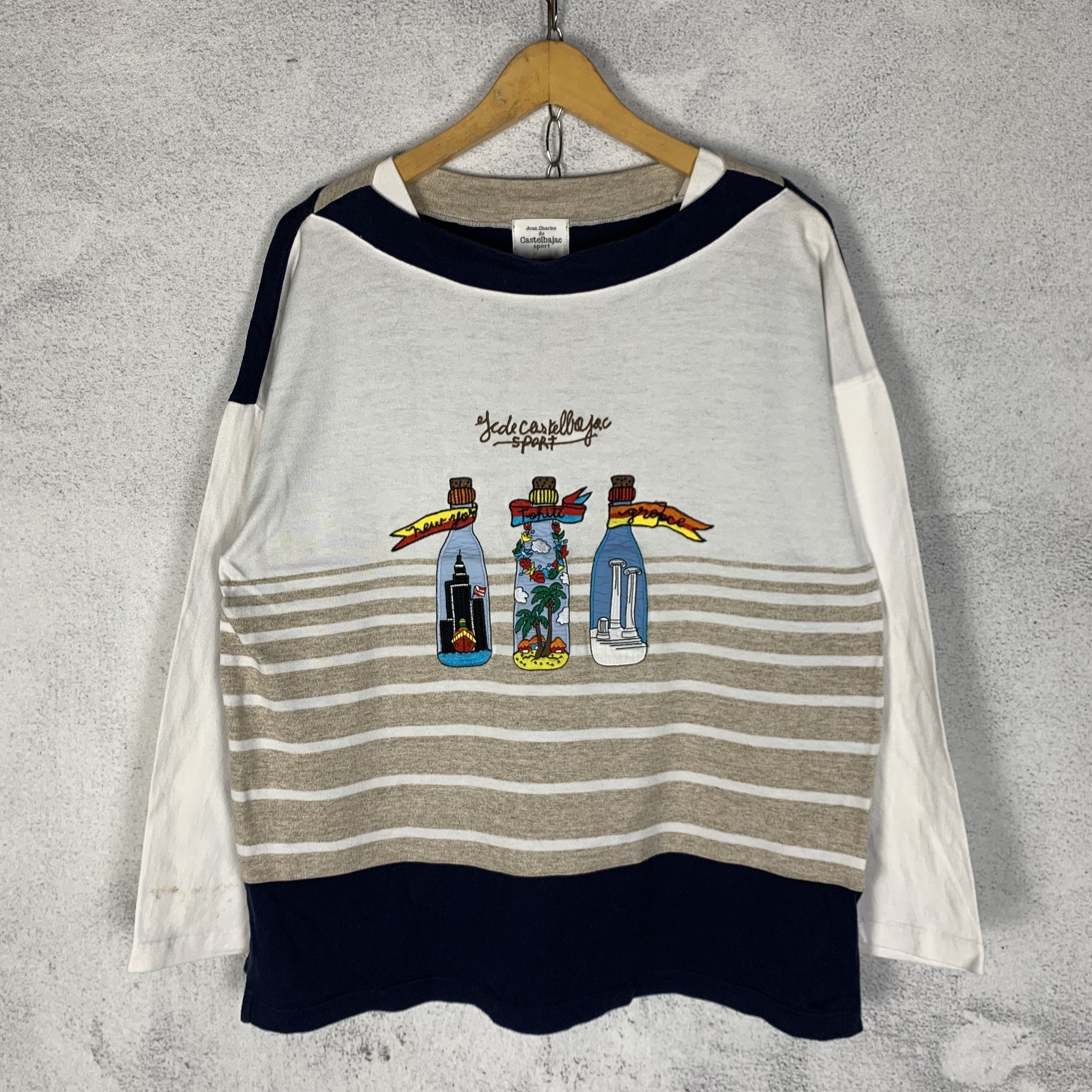 Jean Charles De Castelbajac Vintage Castelbajac Sweatshirt Size L / US 10 / IT 46 - 1 Thumbnail