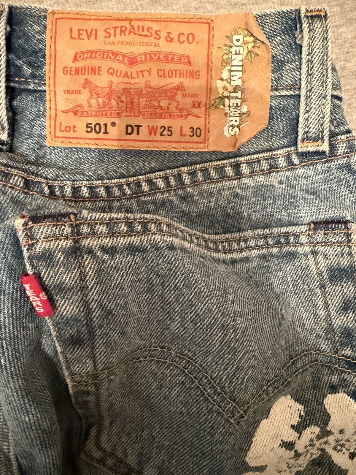 DENIM TEARS Denim Tears Jeans Size 25" / US 0 / IT 36 - 3 Thumbnail