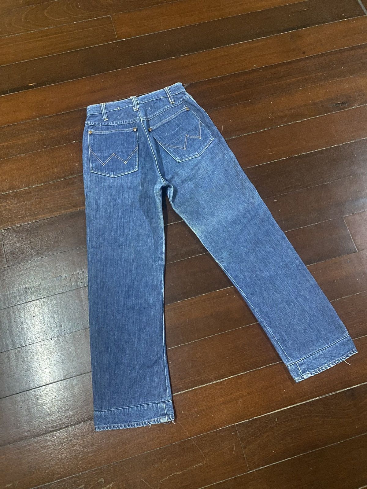 Vintage Vintage 40s 50’s Wrangler distressed rework Denim Pants Size US 28 / EU 44 - 12 Thumbnail