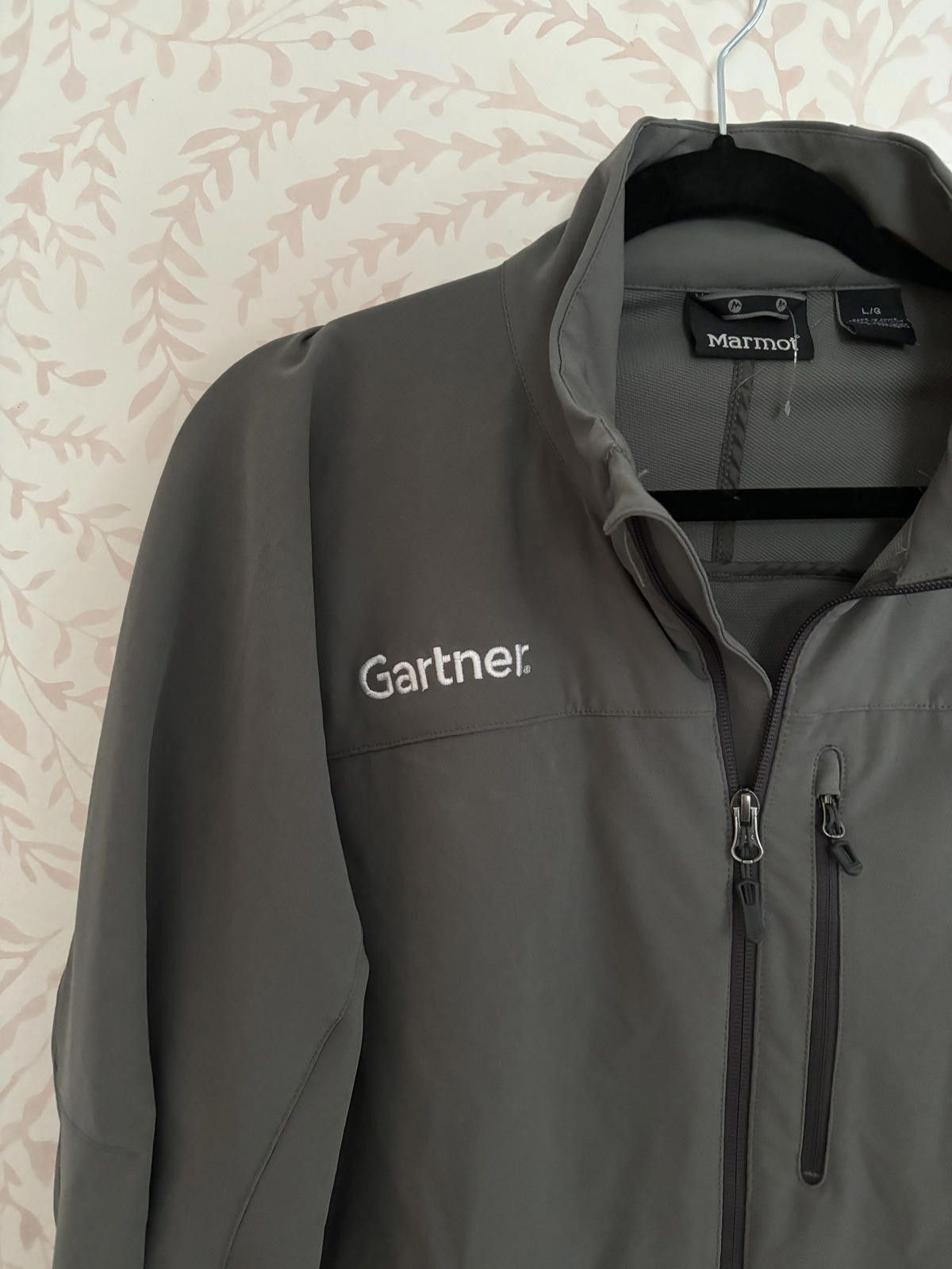 Marmot EUC Marmot Lightweight Gray Jacket with Gartner Logo M MED Size US M / EU 48-50 / 2 - 3 Thumbnail