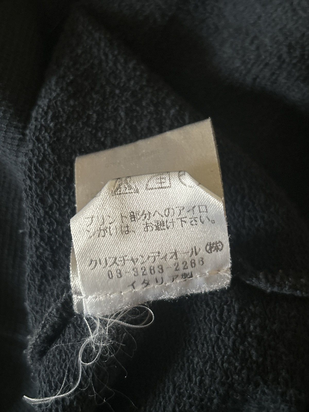Dior Dior SS06 “Things can never been.” Black Hoodie Size US S / EU 44-46 / 1 - 9 Thumbnail
