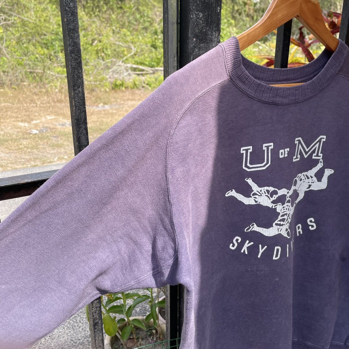 Japanese Brand 🔥🇯🇵Dubbleworks Union Made Skydivers Graphic Sweatshirts Size US M / EU 48-50 / 2 - 7 Thumbnail