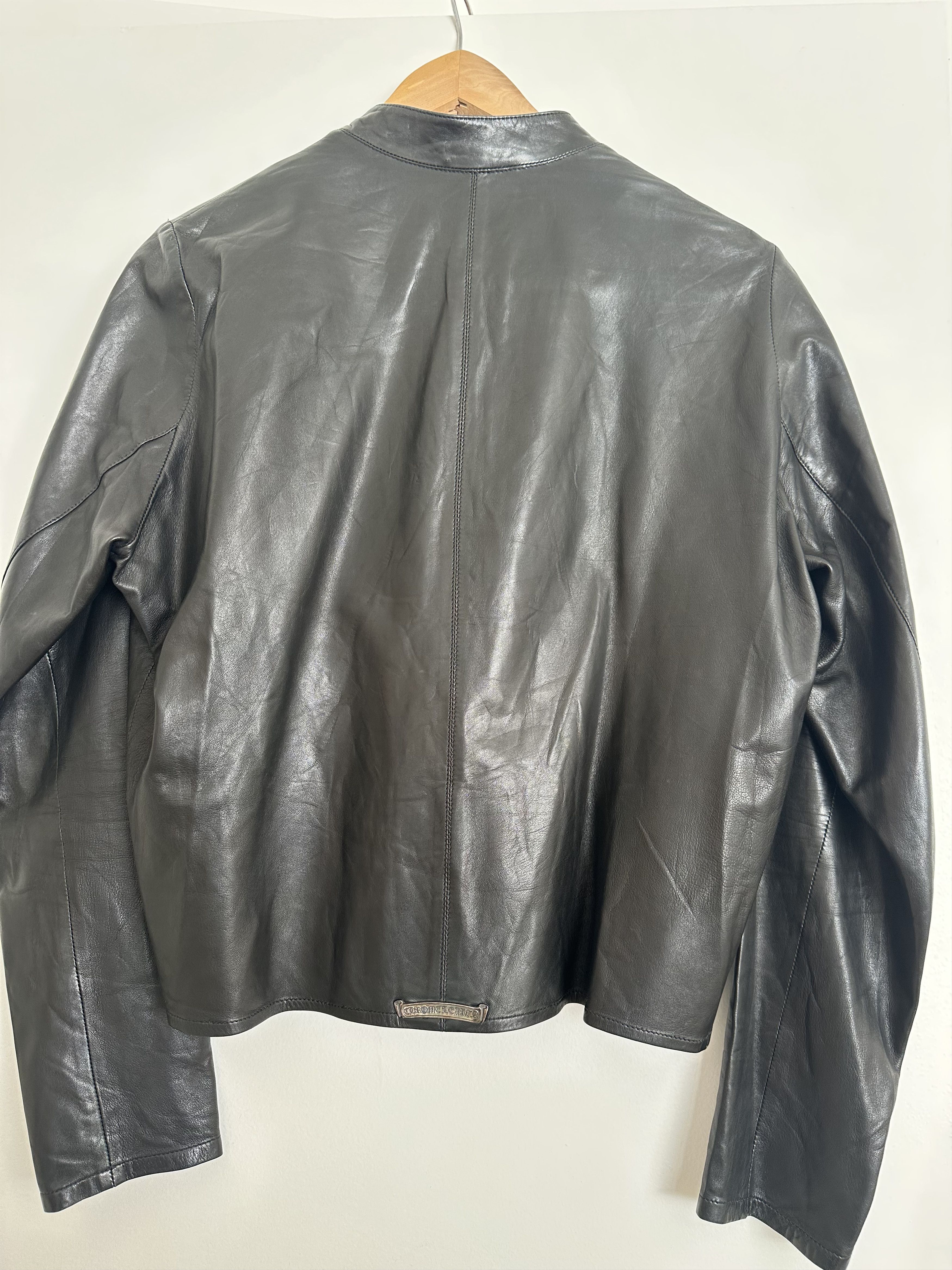 Chrome Hearts Chrome Hearts Leather Jacket Size US M / EU 48-50 / 2 - 2 Thumbnail