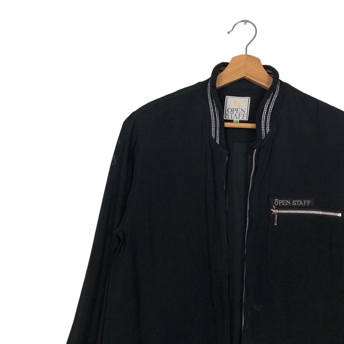 Japanese Brand × Vintage 📌Vintage Chore Jacket Zipper Open Staff Size US M / EU 48-50 / 2 - 8 Thumbnail