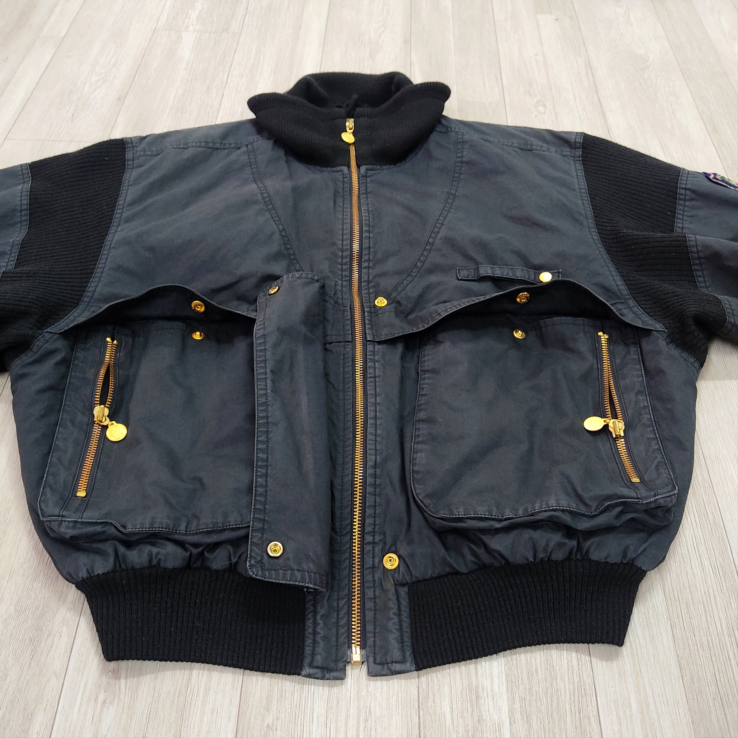 McGregor Vintage McGREGOR Utility Cargo Bomber Jacket Size US M / EU 48-50 / 2 - 5 Thumbnail