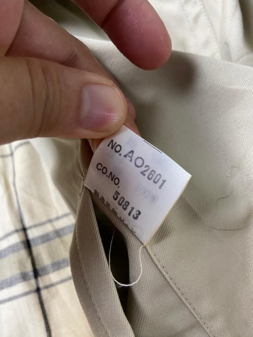 Japanese Brand Vintage JUN Double Breasted Trench Coat (194) Size US L / EU 52-54 / 3 - 4 Thumbnail