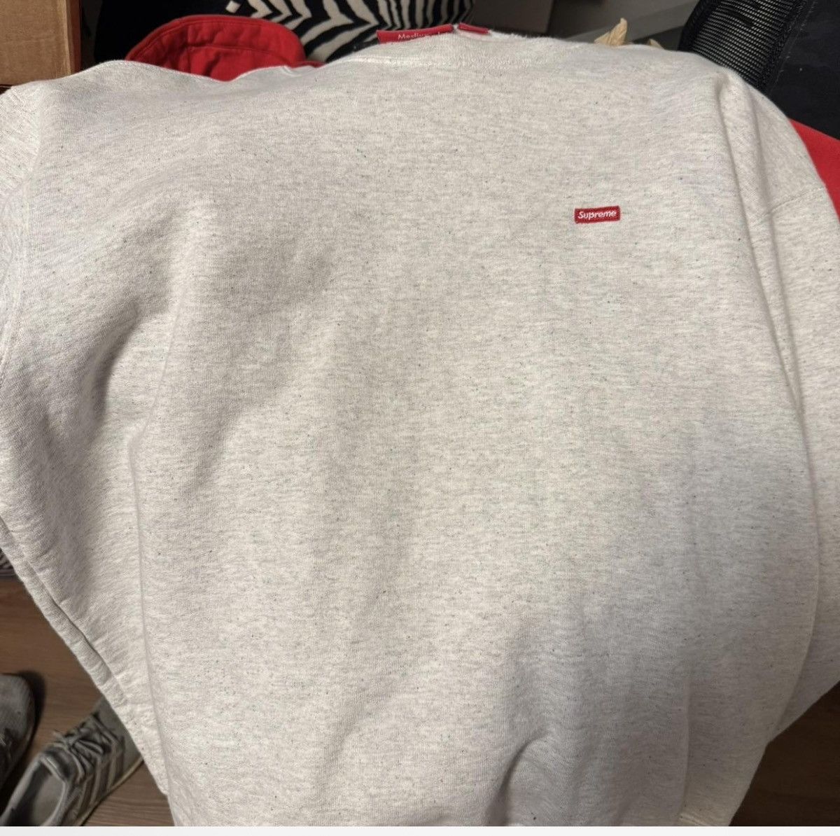 Supreme Supreme small box logo crewneck Size US L / EU 52-54 / 3 - 1 Thumbnail