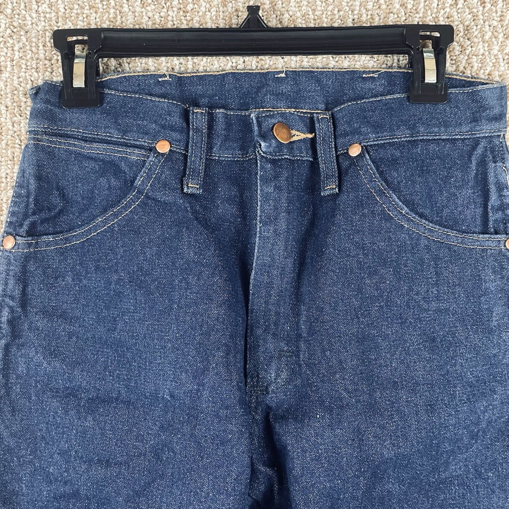 Wrangler VINTAGE Wrangler Jeans Mens 29x31 Blue Rodeo Cowboy Western Y2K E322 Jeans Size US 29 - 4 Thumbnail