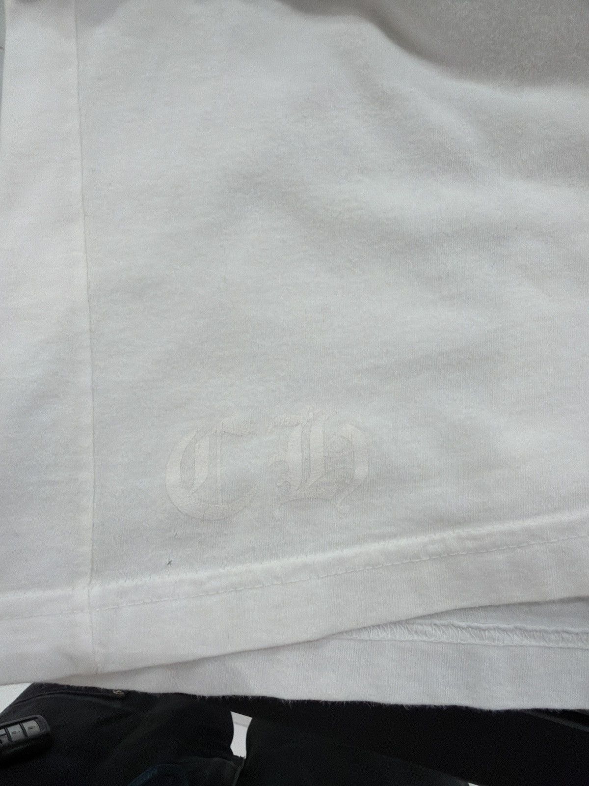 Chrome Hearts Chrome Hearts Light Blue Neck Logo White L/S Size US M / EU 48-50 / 2 - 4 Thumbnail
