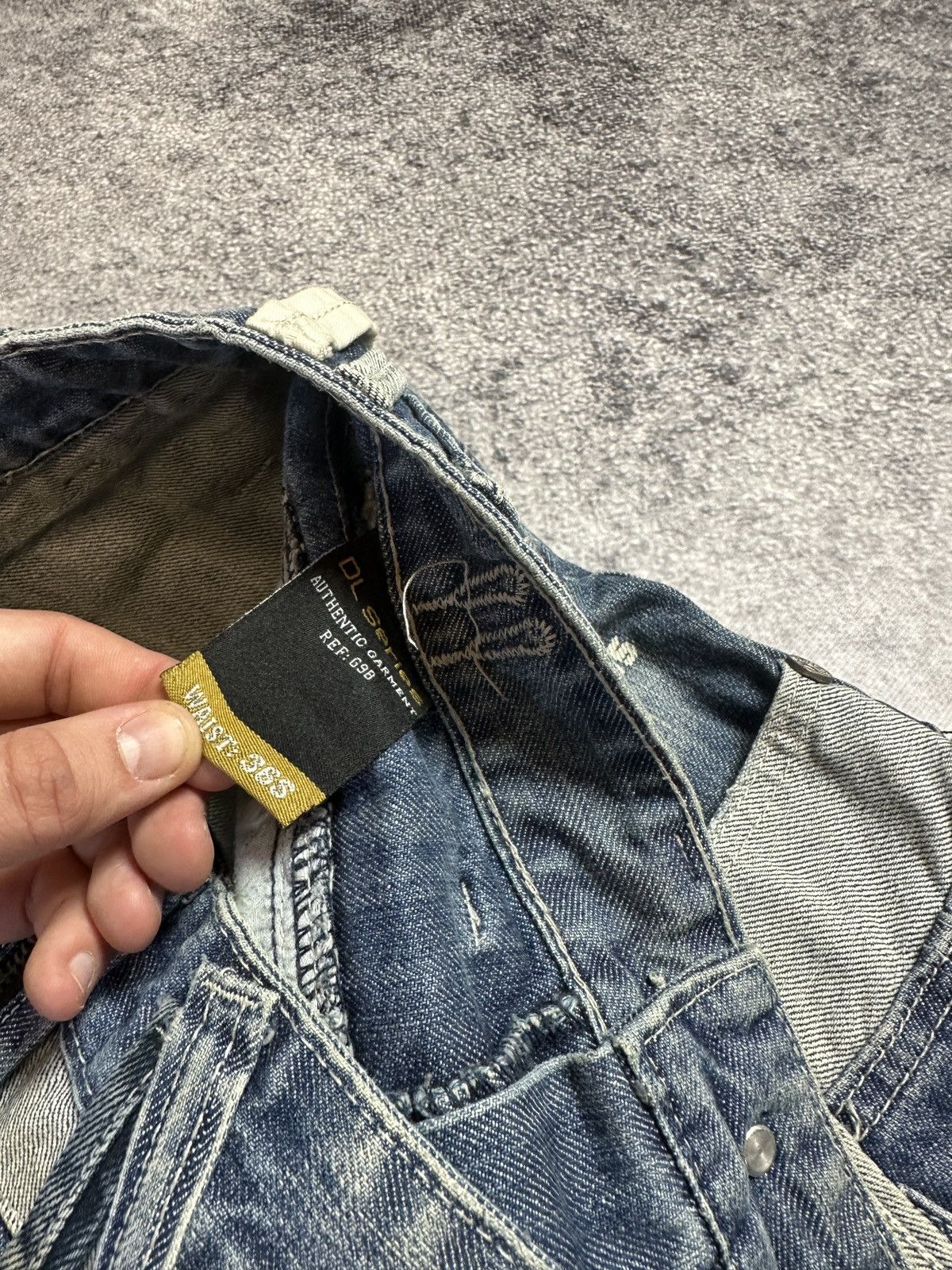 Other Y2K Vintage Avant Garde Casual Jeans Streetwear Rare USA 36 Size US 35 - 6 Thumbnail