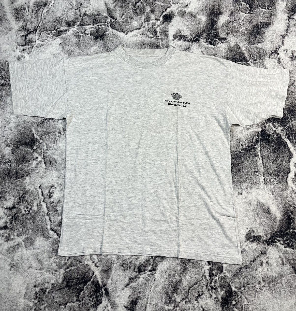 Harley Davidson Harley Davidson 1996 Kitzbuhel Treffen Vintage Tee USA Size US XL / EU 56 / 4 - 2 Thumbnail