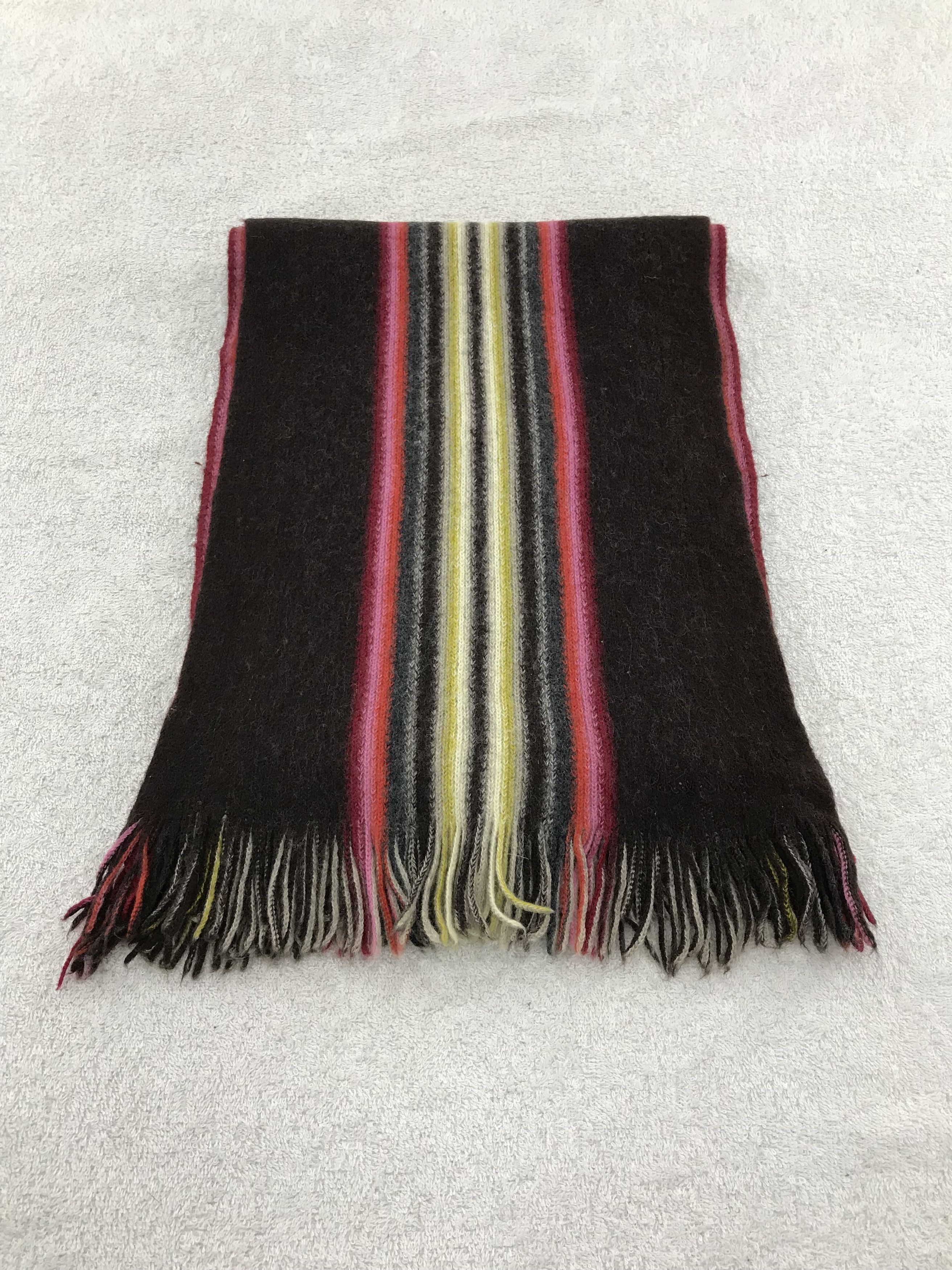 Paul Smith × Vintage Paul Smith Scarf / Muffler / Neckwear - WW1130 Size ONE SIZE - 2 Thumbnail