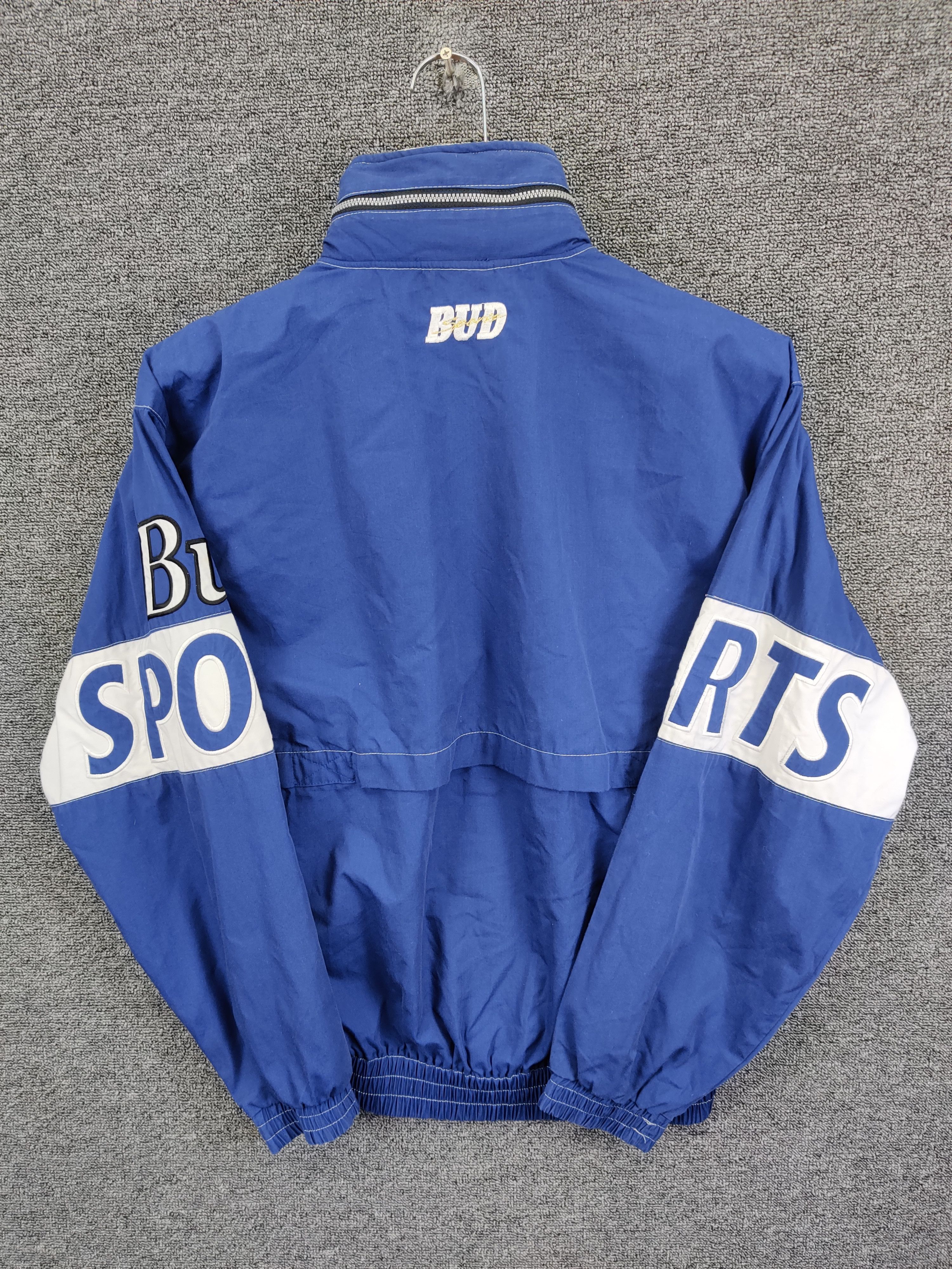 Budweiser Vintage Budweiser Sports Embroidery Spellout Jacket Size US L / EU 52-54 / 3 - 5 Thumbnail