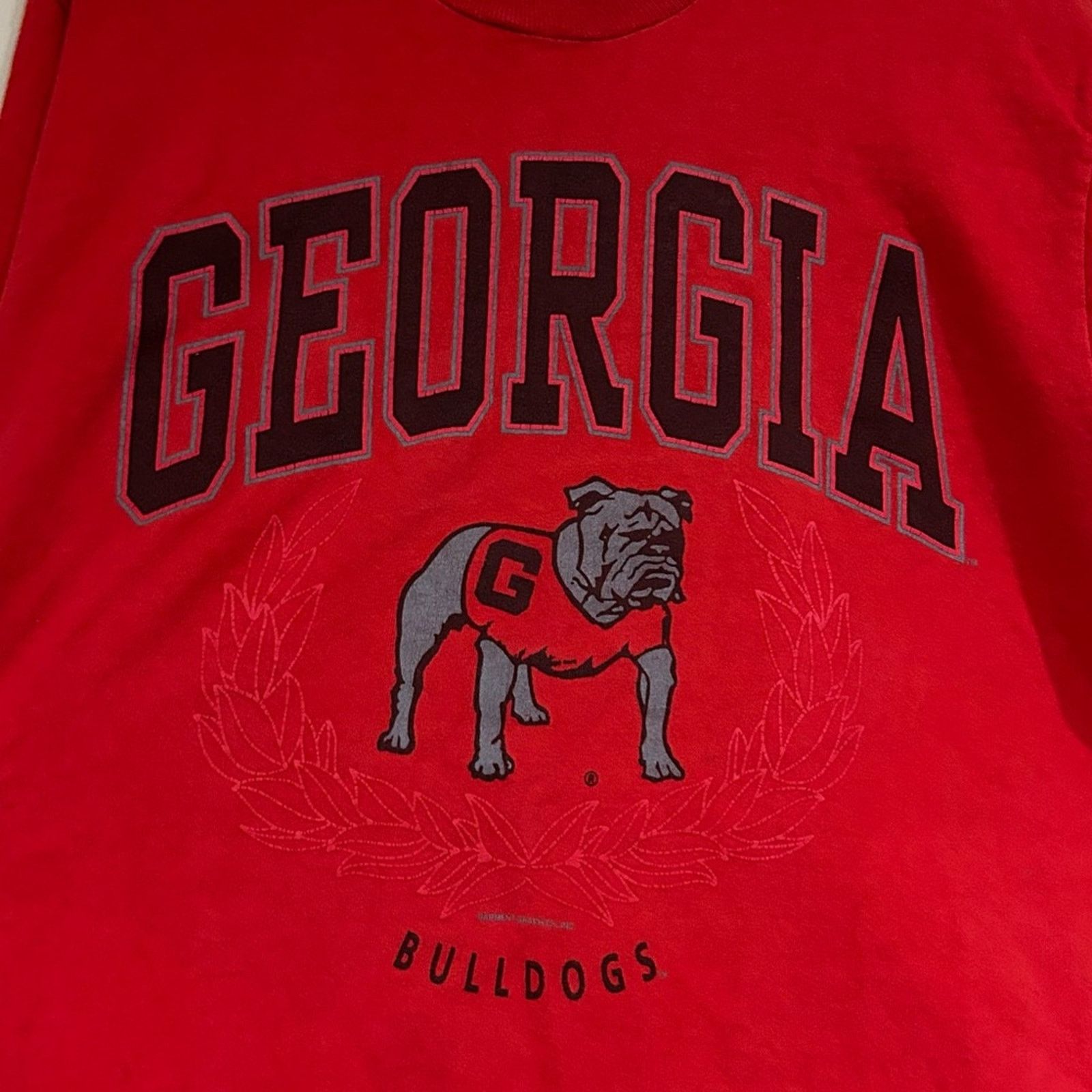 Fruit Of The Loom Vintage Georgia Bulldogs Shirt Size US L / EU 52-54 / 3 - 2 Thumbnail