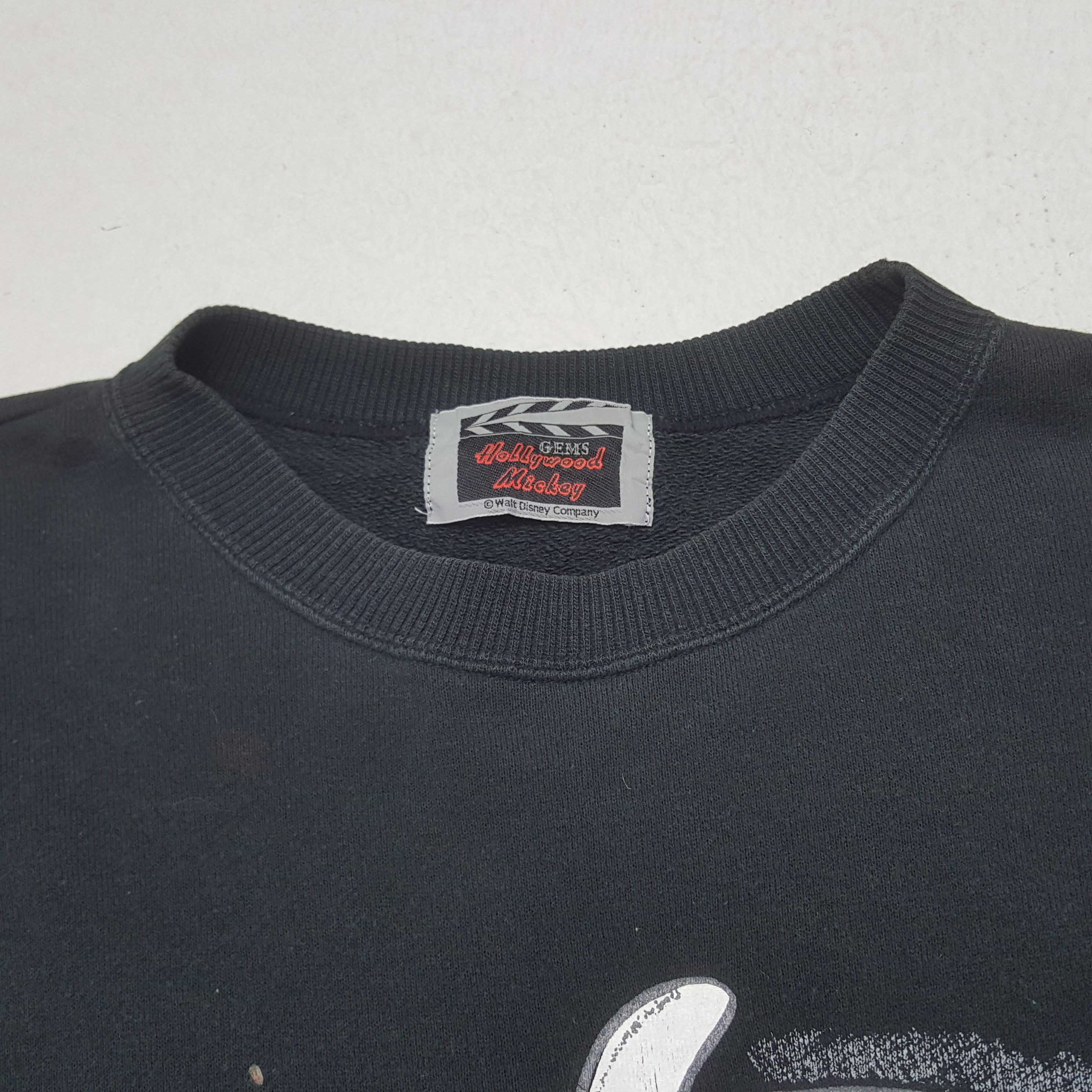 Disney × Mickey Mouse × Vintage Vintage Hollywood Mickey Sweatshirt Size US M / EU 48-50 / 2 - 4 Thumbnail