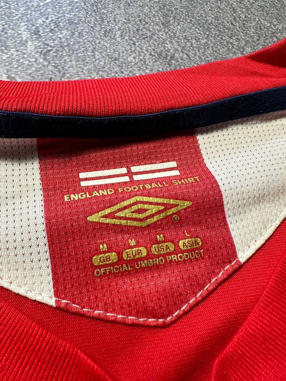 Umbro × Vintage 💥UMBRO ENGLAND FRANK LAMPARD #8 2006-2008 Soccer Jersey Size US M / EU 48-50 / 2 - 7 Thumbnail