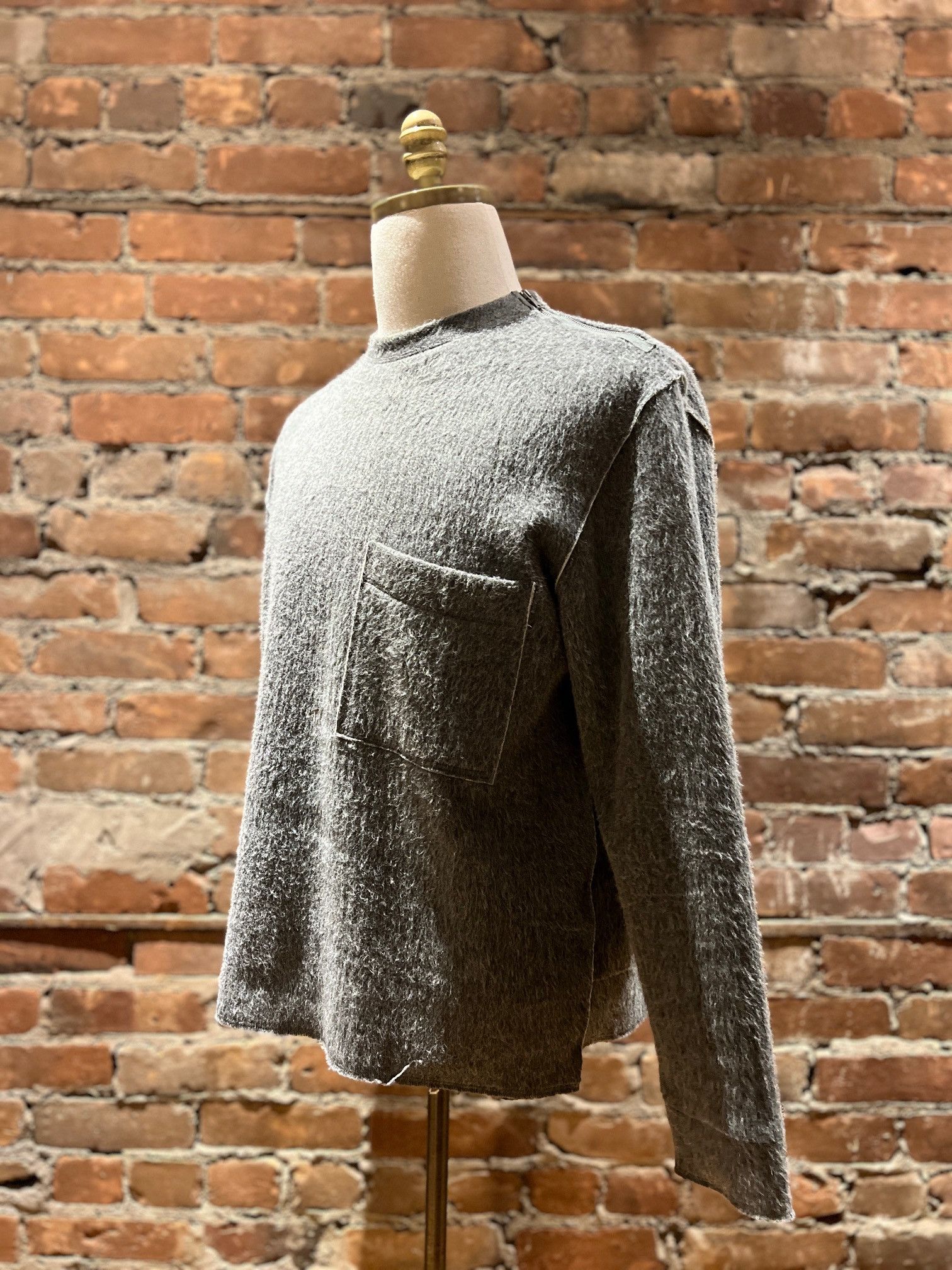 Golden Goose Golden Goose Deluxe Brand Textured Wool-Blend Sweater Size US M / EU 48-50 / 2 - 2 Thumbnail